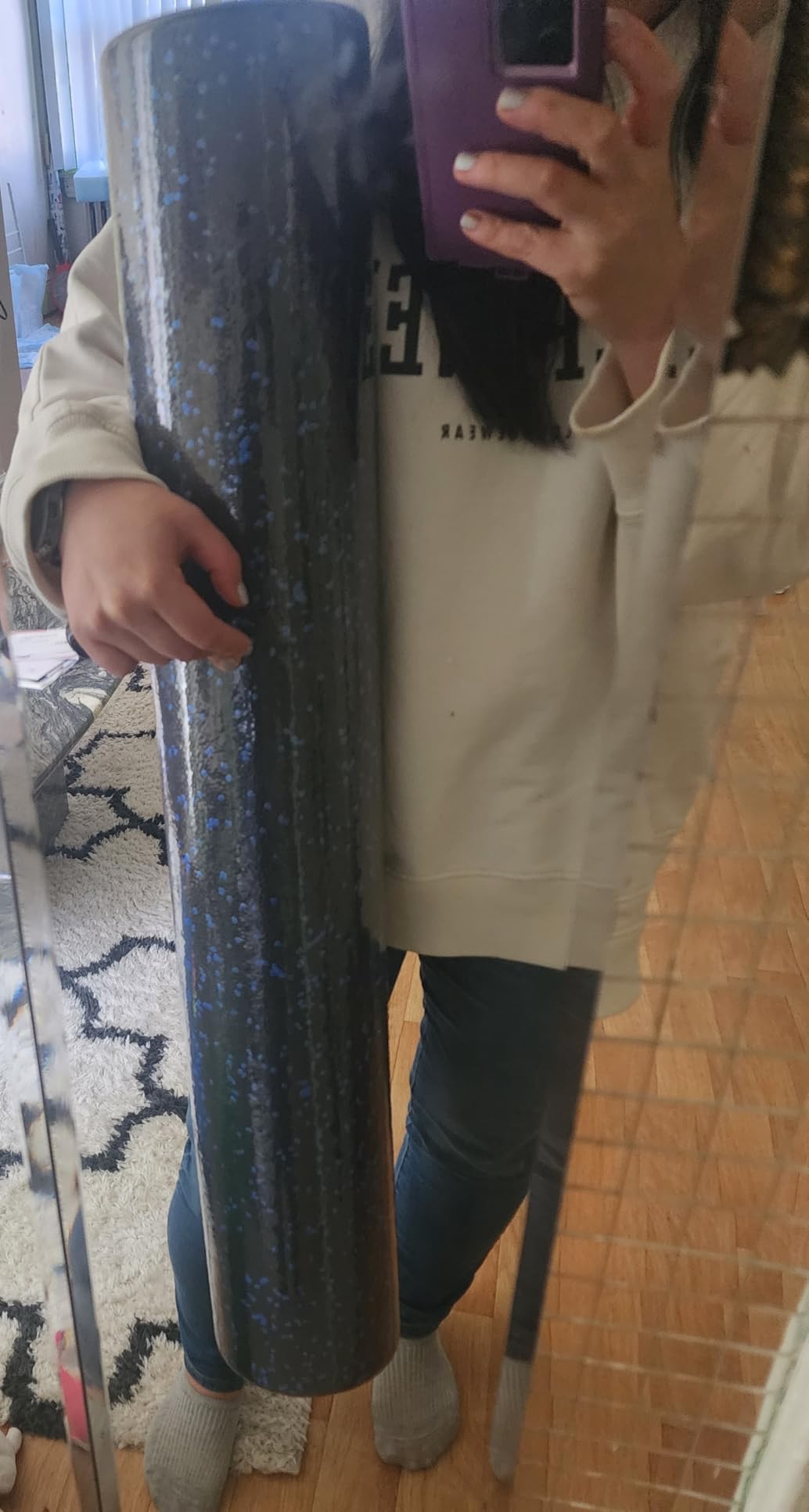 Amazon Basics High Density Foam Roller - Customer Photo 2