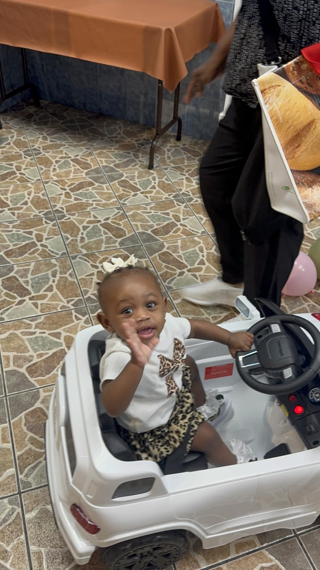 Best Choice Products Kids 6V Ride On Truck w/Parent Remote Control, 3 Speeds, LED Lights, Black - Customer Photo 2