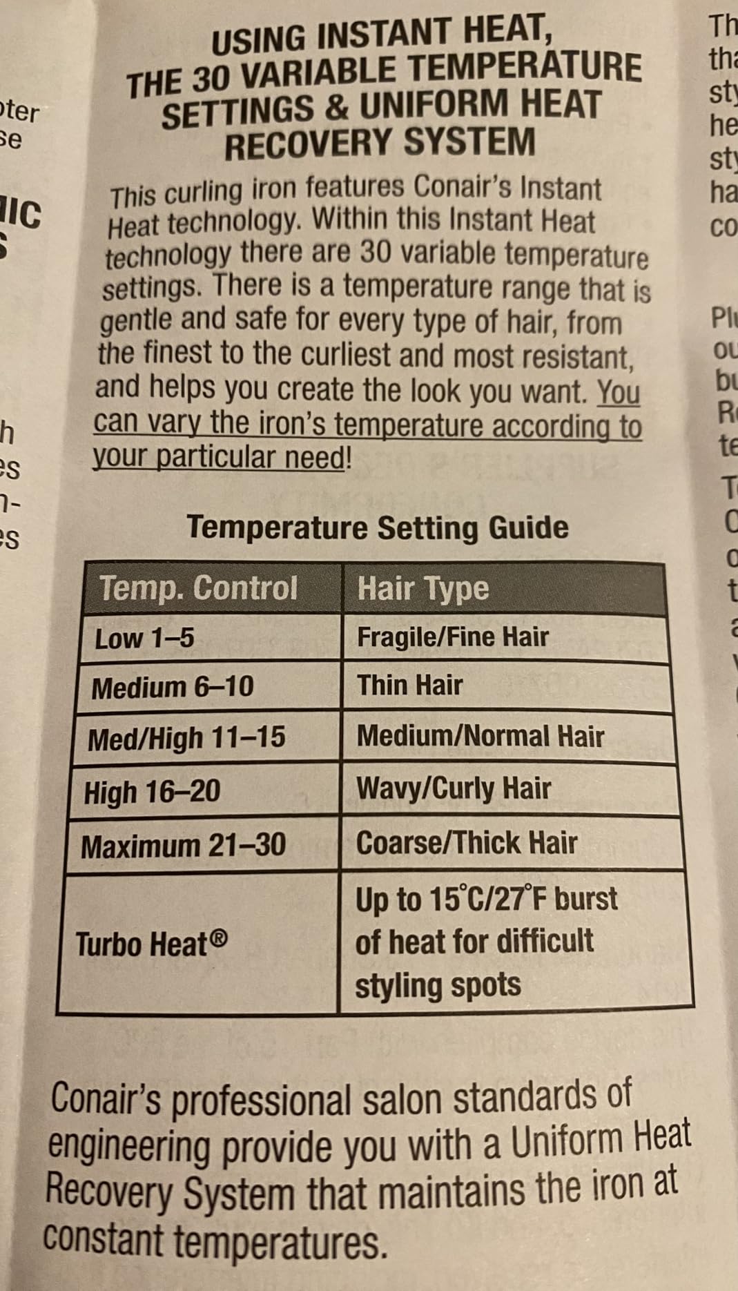 Conair Double Ceramic 1-Inch Curling Iron, 1-Inch Barrel Creates Classic Curls, Hair Curler for Use on Short, Medium, and Long Hair, White - Customer Photo 1