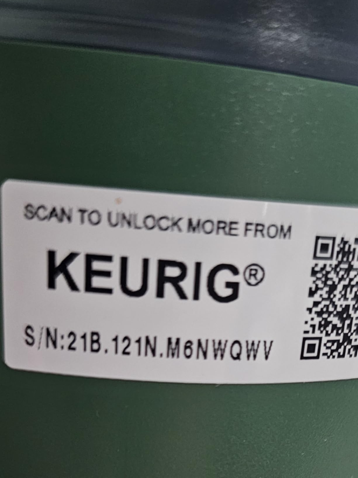 Keurig K-Mini Single Serve K-Cup Pod Coffee Maker, 6 to 12oz Brew size, with Cord Storage, Perfect for Small Spaces, Black Customer Review Keurig K-Mini Single Serve K-Cup Pod Coffee Maker, 6 to 12oz Brew size, with Cord Storage, Perfect for Small Spaces, Black - Customer Photo 4