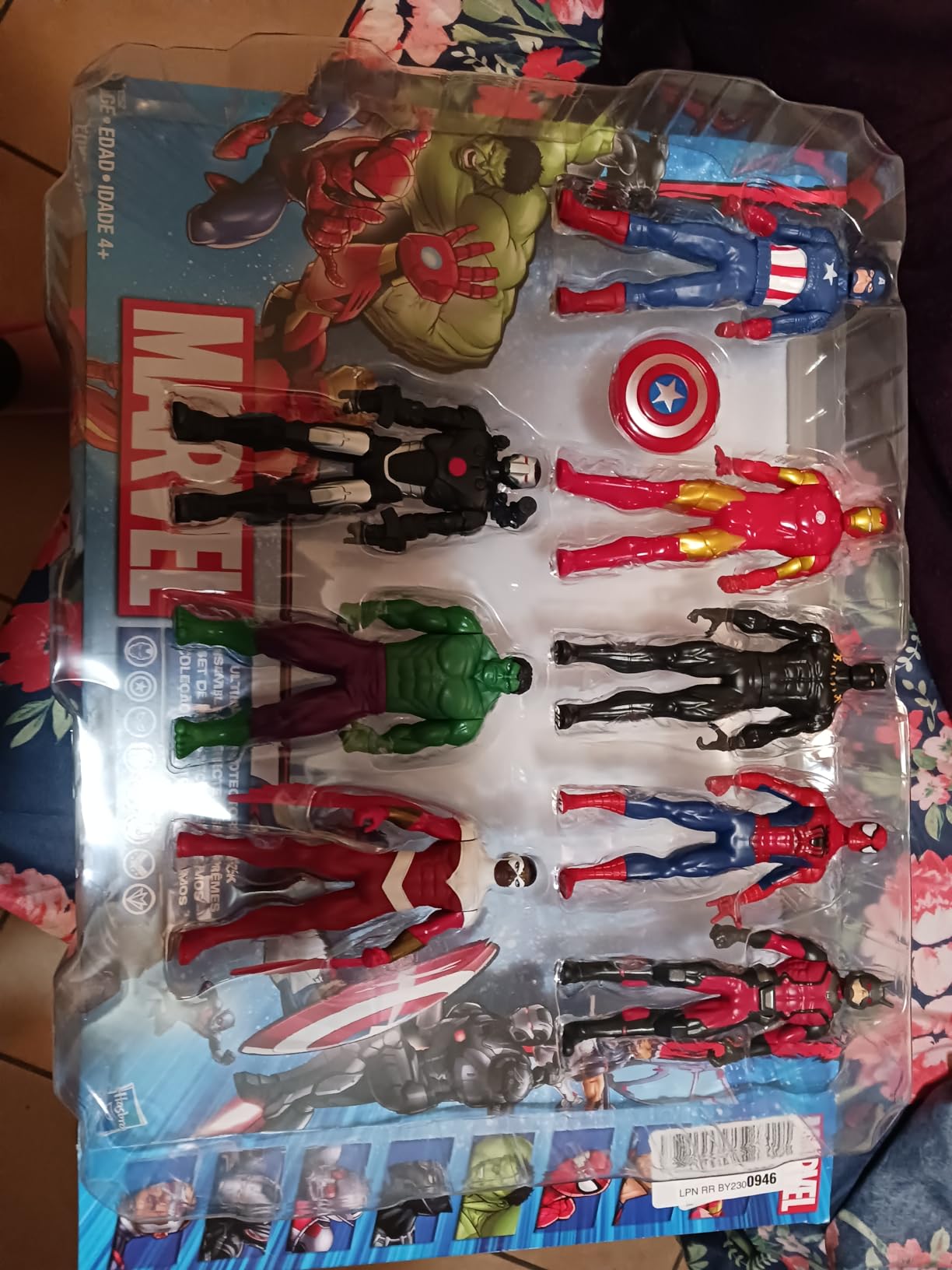Marvel Avengers Action Figures - Iron Man, Hulk, Black Panther, Captain America, Spider Man, Ant Man, War Machine & Falcon! (8) - Customer Photo 2