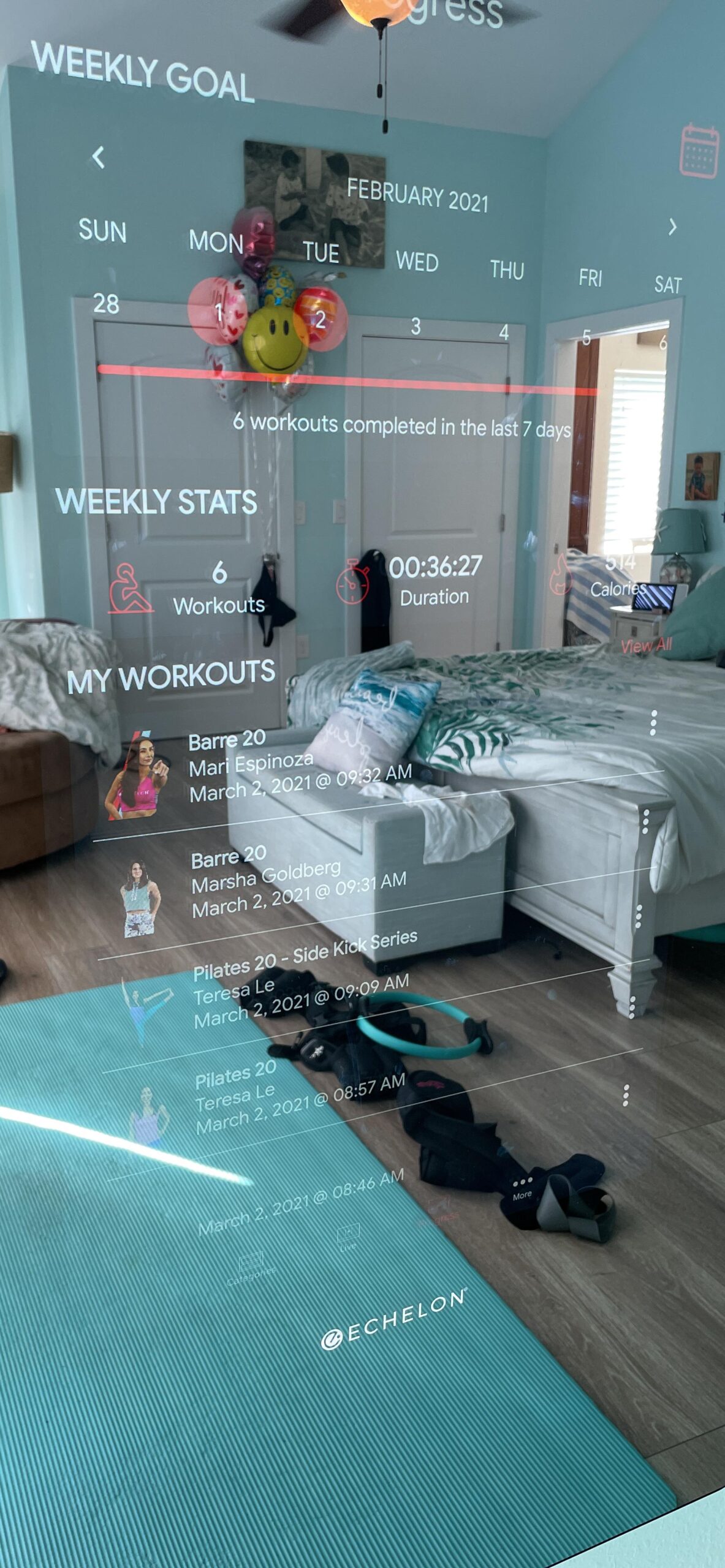 Echelon Reflect Smart Connect Fitness Mirror + 30-Day Free Echelon Membership - Customer Photo 1