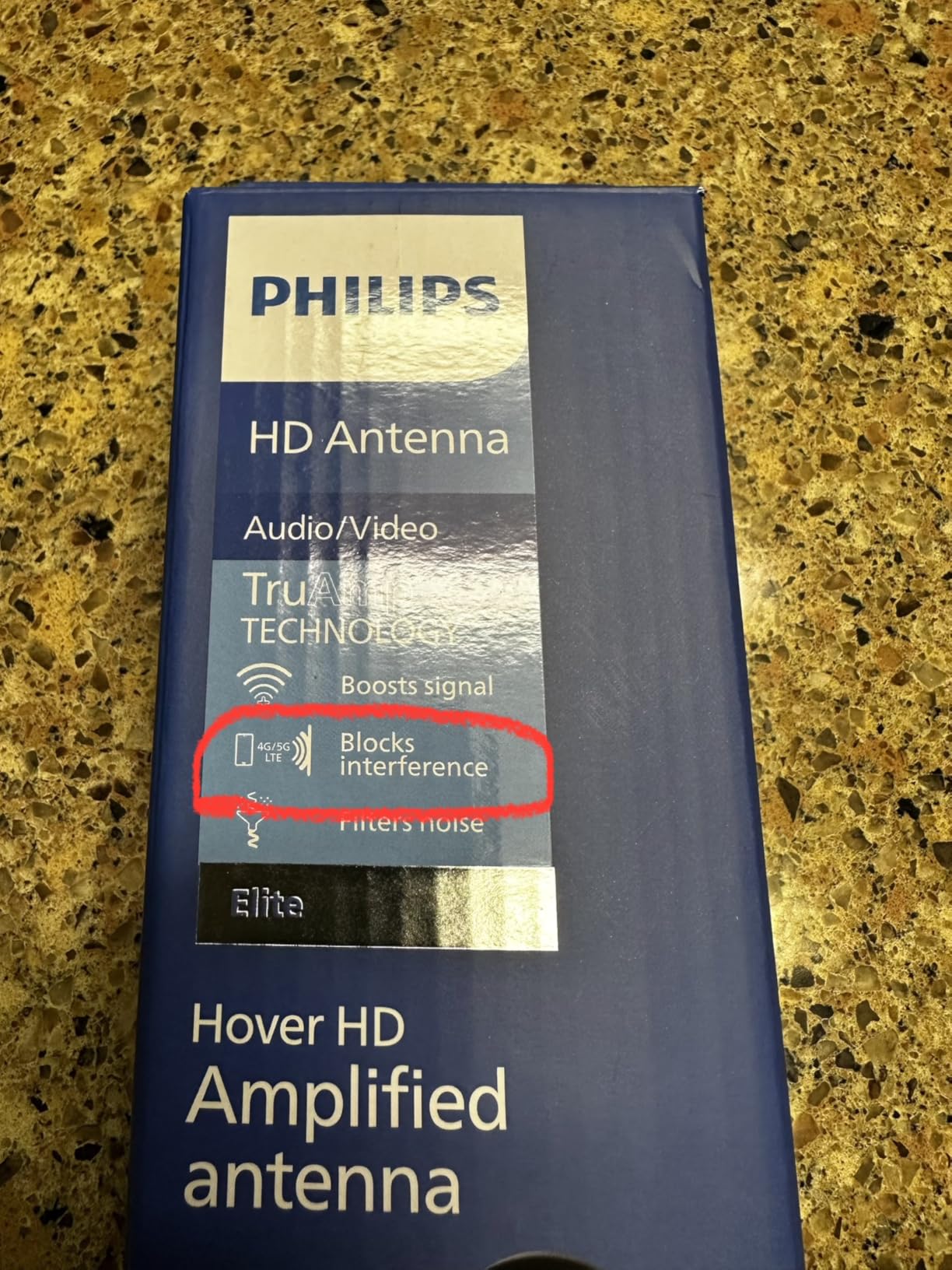 Philips Hover Amplified HD Digital TV Antenna, Long Range Smart TV Antenna, Easy Mount on Top of TV Design, Supports 4K 1080P HD VHF UHF, Signal Booster, Coax HDTV Cable/AC Adapter, SDV7219N/27 Customer Review Philips Hover Amplified HD Digital TV Antenna, Long Range Smart TV Antenna, Easy Mount on Top of TV Design, Supports 4K 1080P HD VHF UHF, Signal Booster, Coax HDTV Cable/AC Adapter, SDV7219N/27 - Customer Photo 2