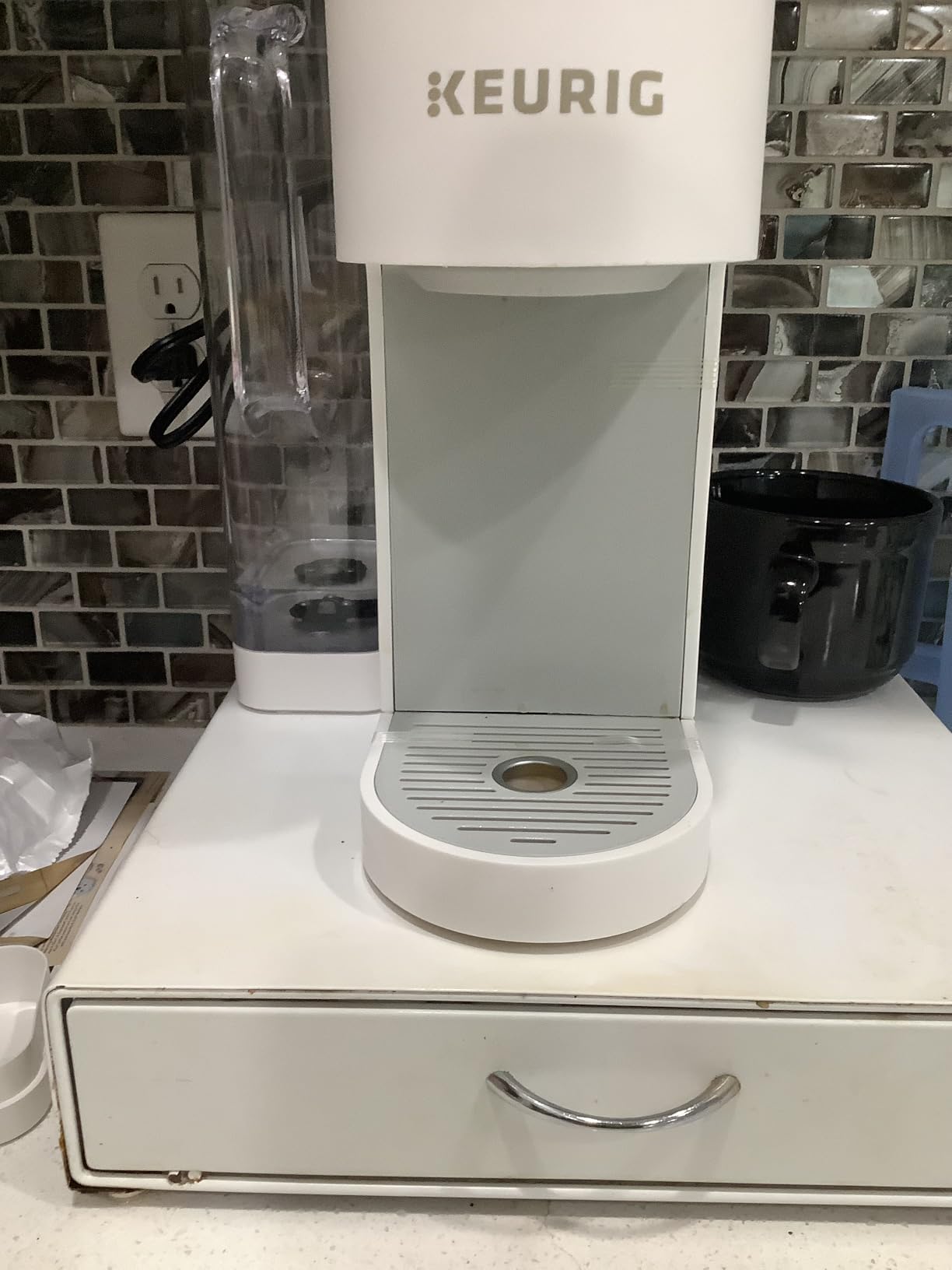 Keurig K-Supreme Single Serve K-Cup Pod Coffee Maker, MultiStream Technology, 4 Brew Sizes, 66oz Dual-Position Removable Reservoir, Black Customer Review Keurig K-Supreme Single Serve K-Cup Pod Coffee Maker, MultiStream Technology, 4 Brew Sizes, 66oz Dual-Position Removable Reservoir, Black - Customer Photo 4