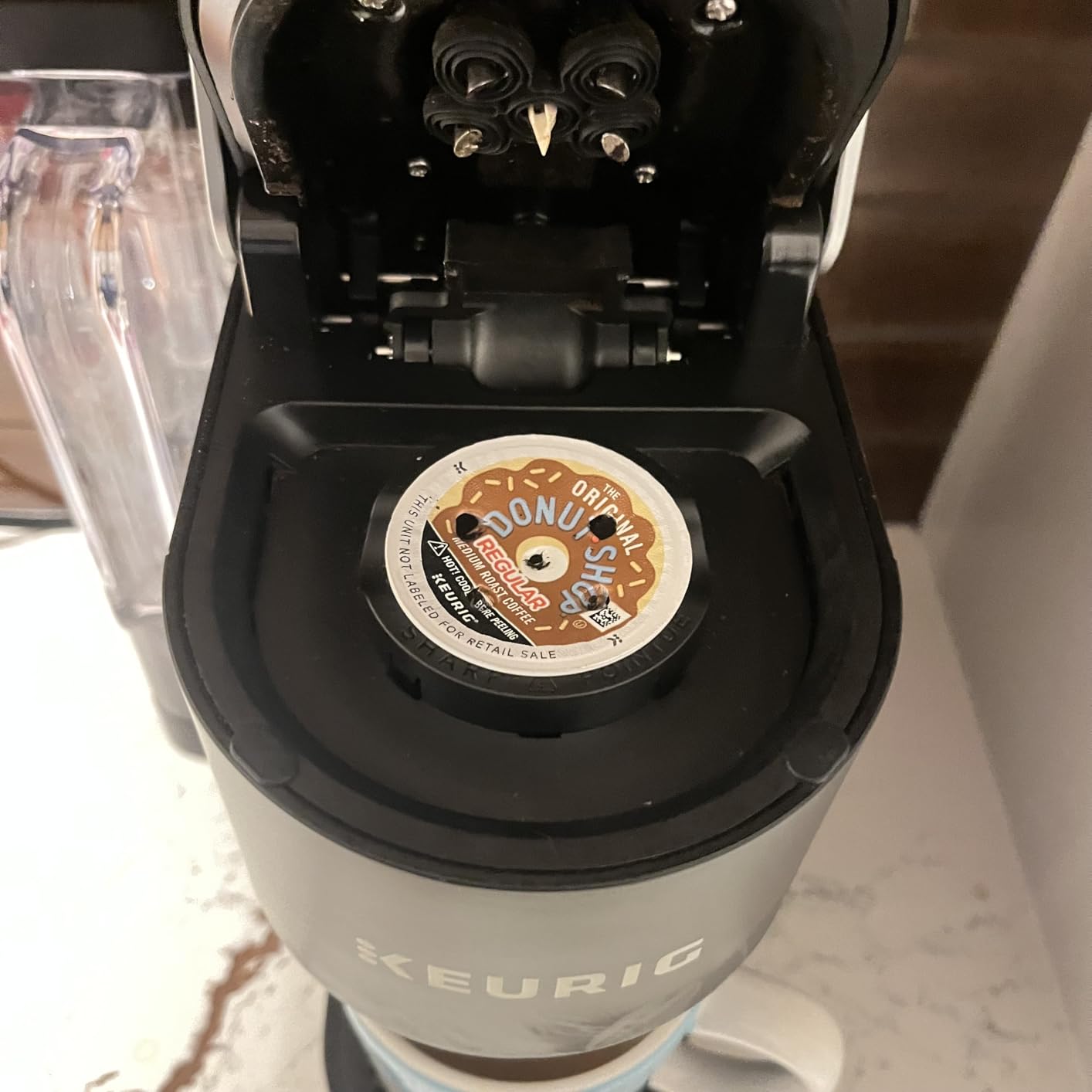 Keurig K-Supreme Single Serve K-Cup Pod Coffee Maker, MultiStream Technology, 4 Brew Sizes, 66oz Dual-Position Removable Reservoir, Gray Customer Review Keurig K-Supreme Single Serve K-Cup Pod Coffee Maker, MultiStream Technology, 4 Brew Sizes, 66oz Dual-Position Removable Reservoir, Gray - Customer Photo 2