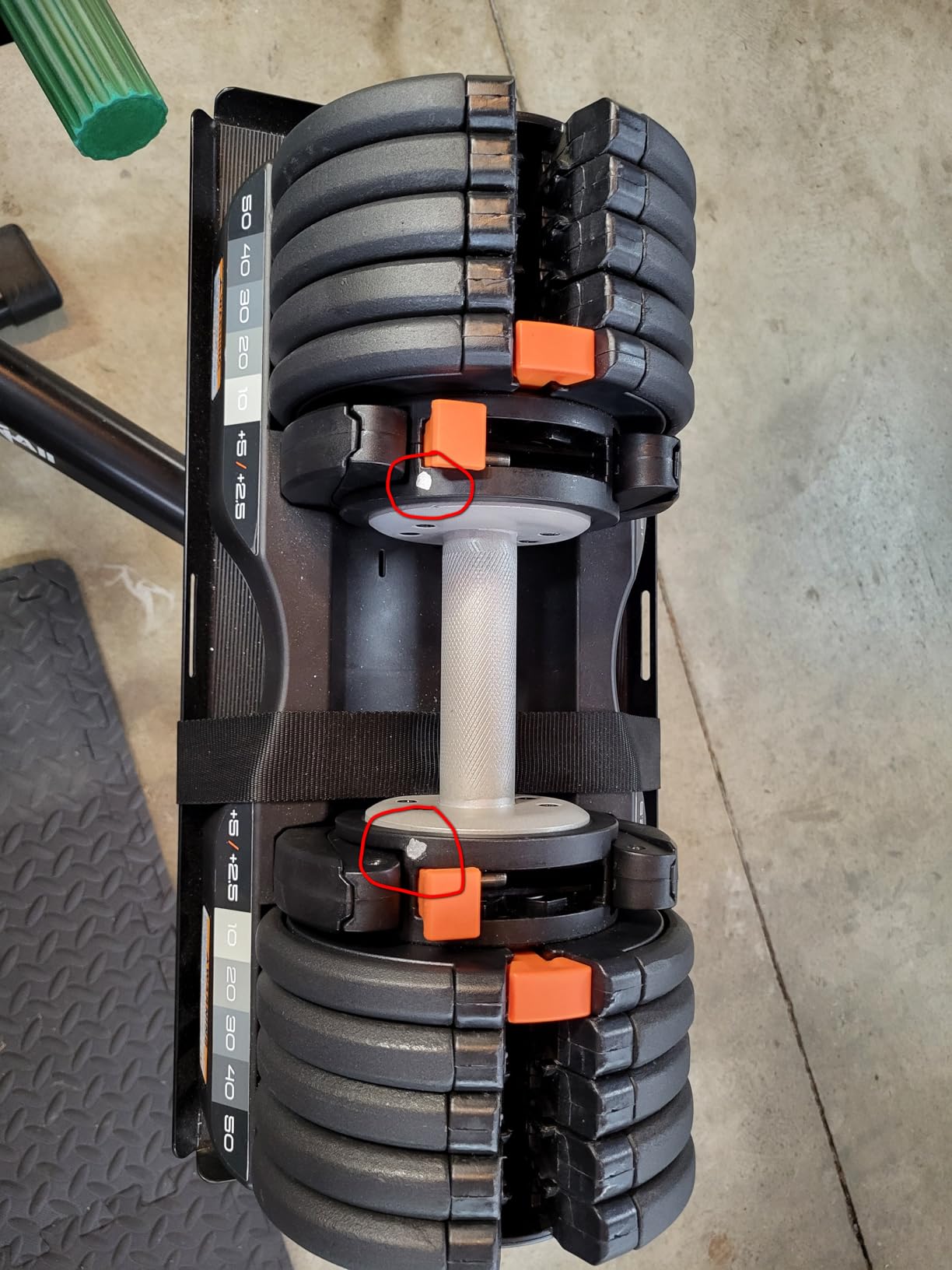 NordicTrack Select-a-Weight Adjustable Dumbbells - Customer Photo 1