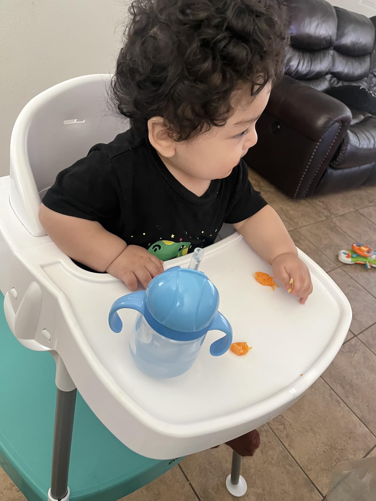 Evenflo 4-in-1 Eat & Grow Convertible High Chair,Polyester - Customer Photo 3