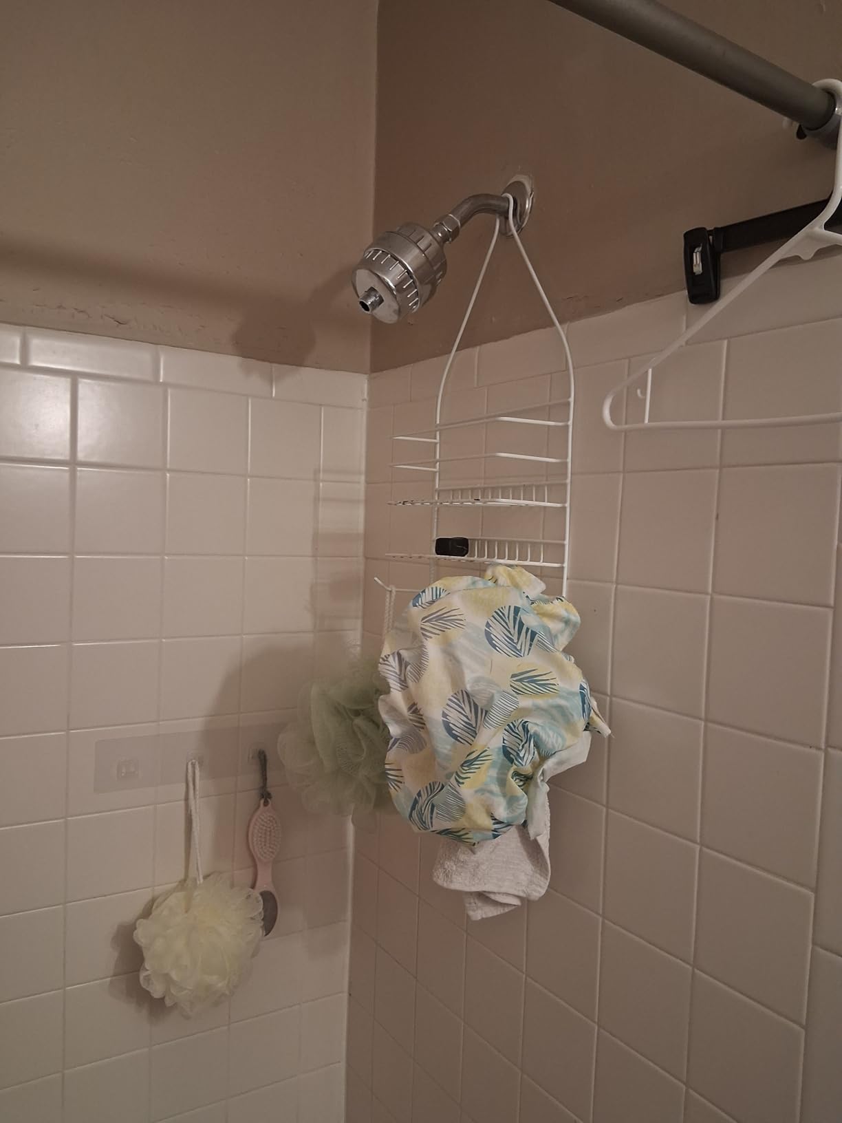 SparkPod Shower Head - High Pressure Rain - Premium Quality Luxury Design - 1-Min Install - Easy Clean Adjustable Replacement for Your Bathroom Shower Heads (Midnight Black Matte, 6 Inch Round) - Customer Photo 2