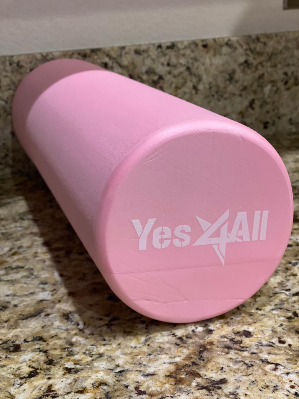 Yes4All EVA Firm Foam Roller for Back - Round Back Roller for Exercise, Yoga & Pilates 12/18/24/36 inch - Customer Photo 3