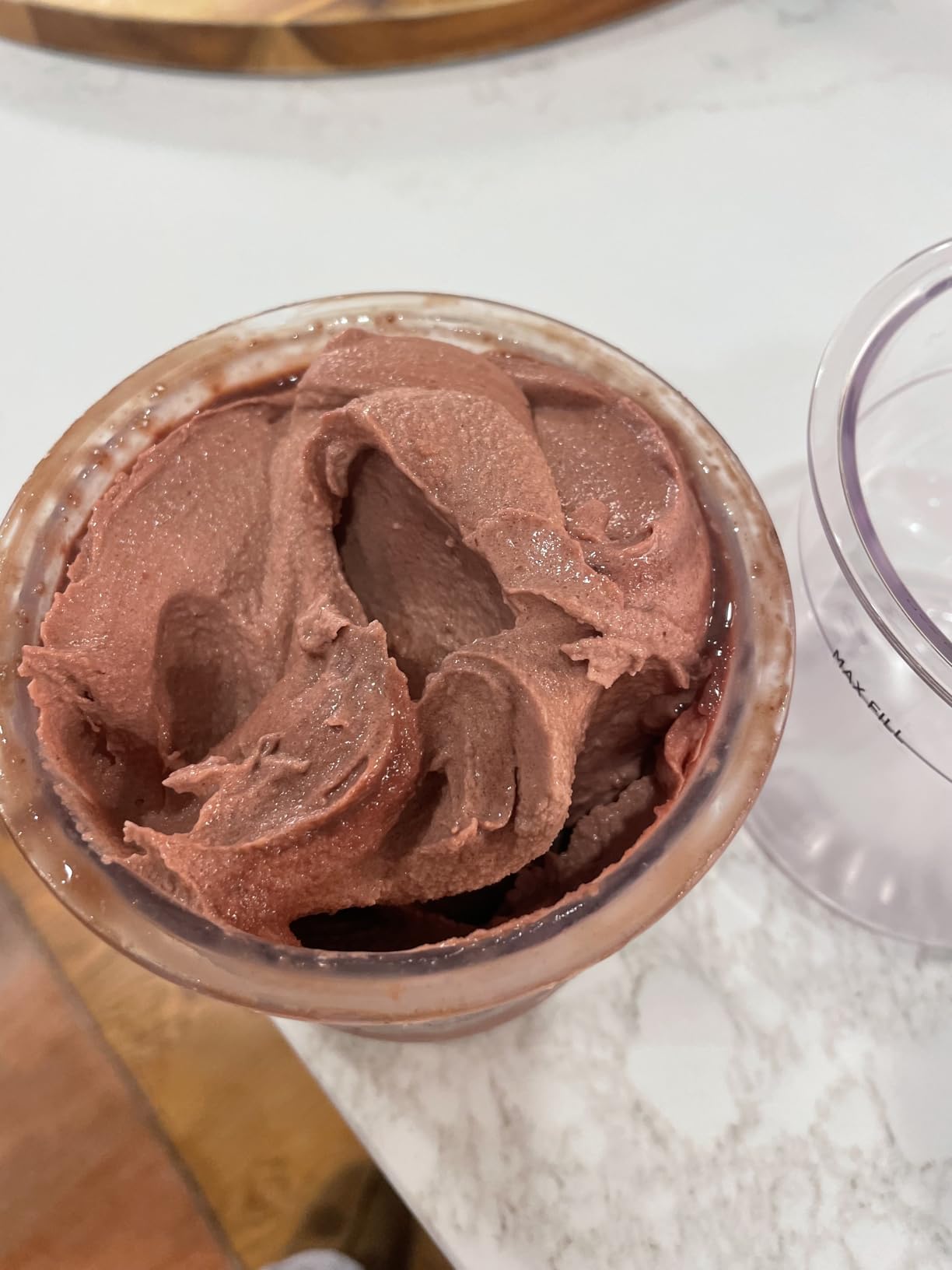 Ninja NC301 CREAMi Ice Cream Maker, for Gelato, Mix-ins, Milkshakes, Sorbet, Smoothie Bowls & More, 7 One-Touch Programs, with (2) Pint Containers & Lids, Compact Size, Perfect for Kids, Silver - Customer Photo 4