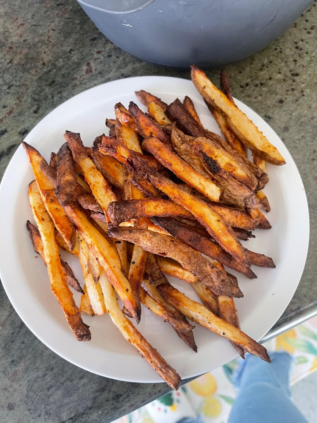 Instant Pot Duo Crisp 11-in-1 Air Fryer and Electric Pressure Cooker Combo with Multicooker Lids that Air Fries, Steams, Slow Cooks, Sautés, Dehydrates, & More, Free App With Over 800 Recipes, 6 Quart - Customer Photo 3