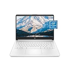 HP 14 Laptop, Intel Celeron N4020, 4 GB RAM, 64 GB Storage, 14-inch Micro-edge HD Display, Windows 11 Home, Thin & Portable, 4K Graphics, One Year of Microsoft 365 (14-dq0040nr, Snowflake White) - Customer Photo 1