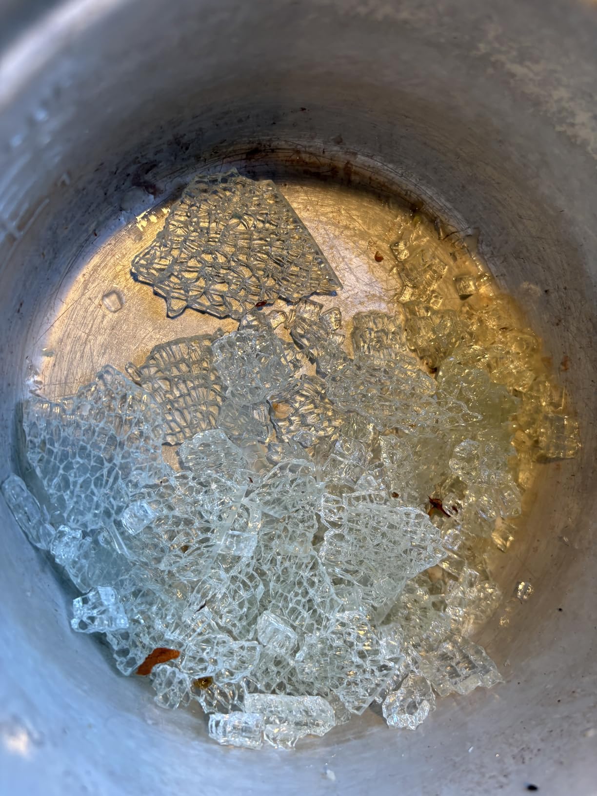 Godinger Microwave Plate Cover Lid with Easy Grip Handle, Safe Tempered Glass, Microwave Food Cover, Splatter Cover Guard - Customer Photo 2