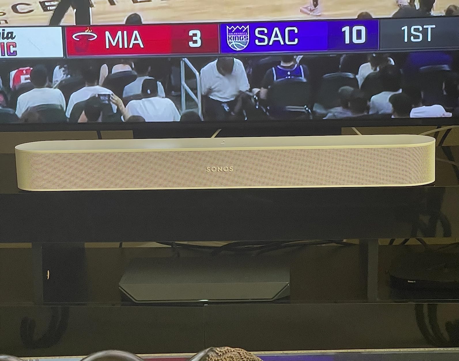 Sonos Beam Gen 2 - Black - Soundbar with Dolby Atmos - Customer Photo 1