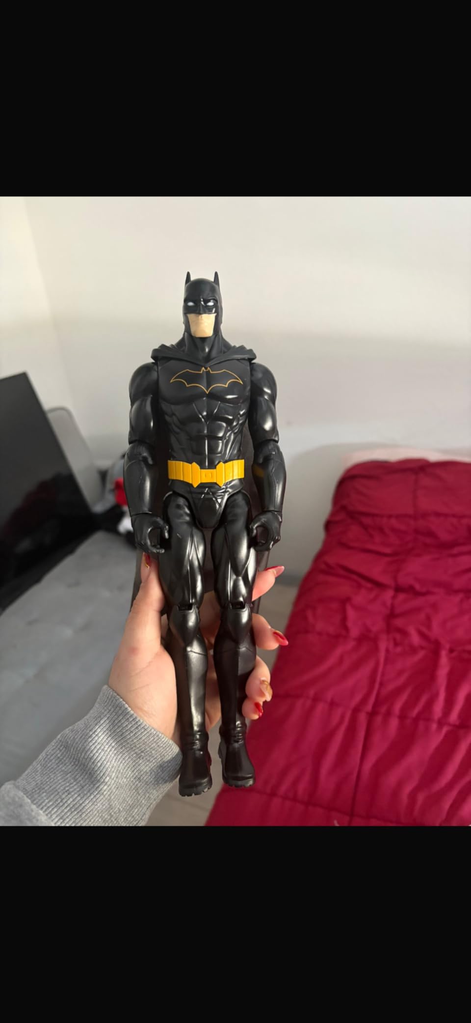 DC Comics, 12-inch Batman Action Figure, Kids Toys for Boys and Girls Ages 3 and Up - Customer Photo 2