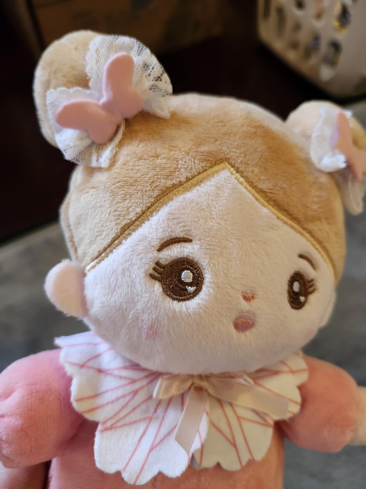 OUOZZZ Black Baby Doll for 1 Year Old Girl Gifts - First African American Baby Dolls Toys for Girl Birthday Christmas Plush Gift for Toddler 10