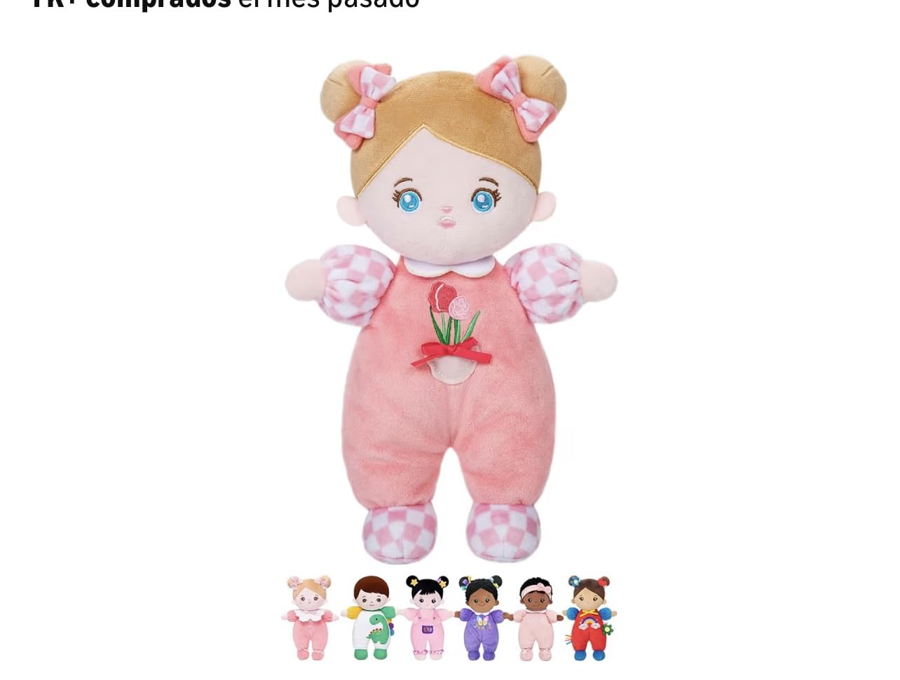 OUOZZZ Black Baby Doll for 1 Year Old Girl Gifts - First African American Baby Dolls Toys for Girl Birthday Christmas Plush Gift for Toddler 10