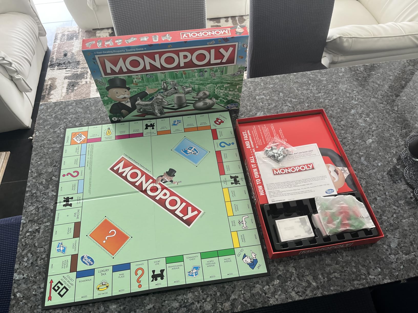 Monopoly Game, Family Board Games for 2 to 6 Players & Kids Ages 8 and Up, Includes 8 Tokens (Token Vote Edition) - Customer Photo 2