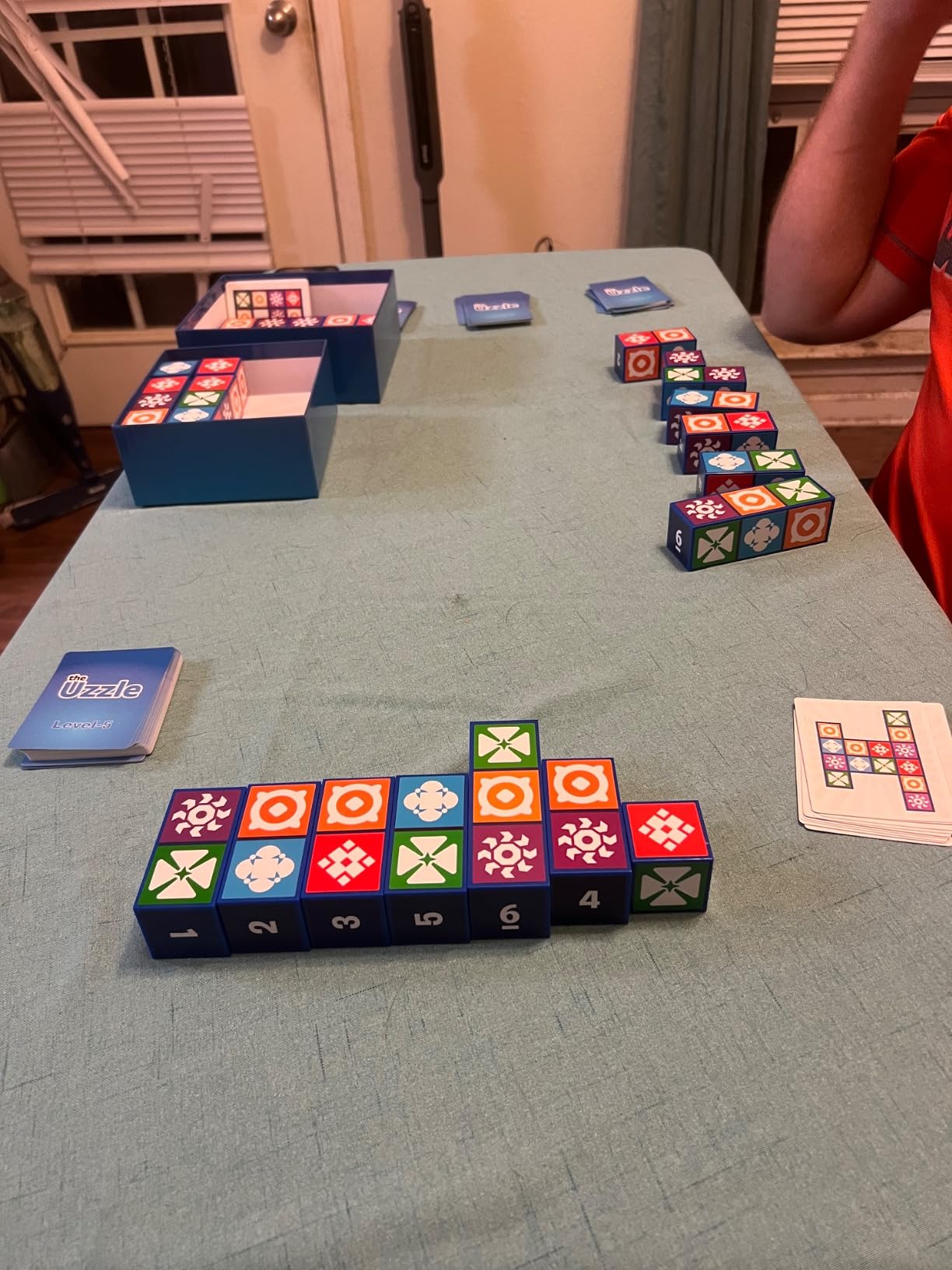 The Uzzle 3.0 Board Game, Family Board Games for Children & Adults, Block Puzzle Games for Ages 4+ - Customer Photo 2