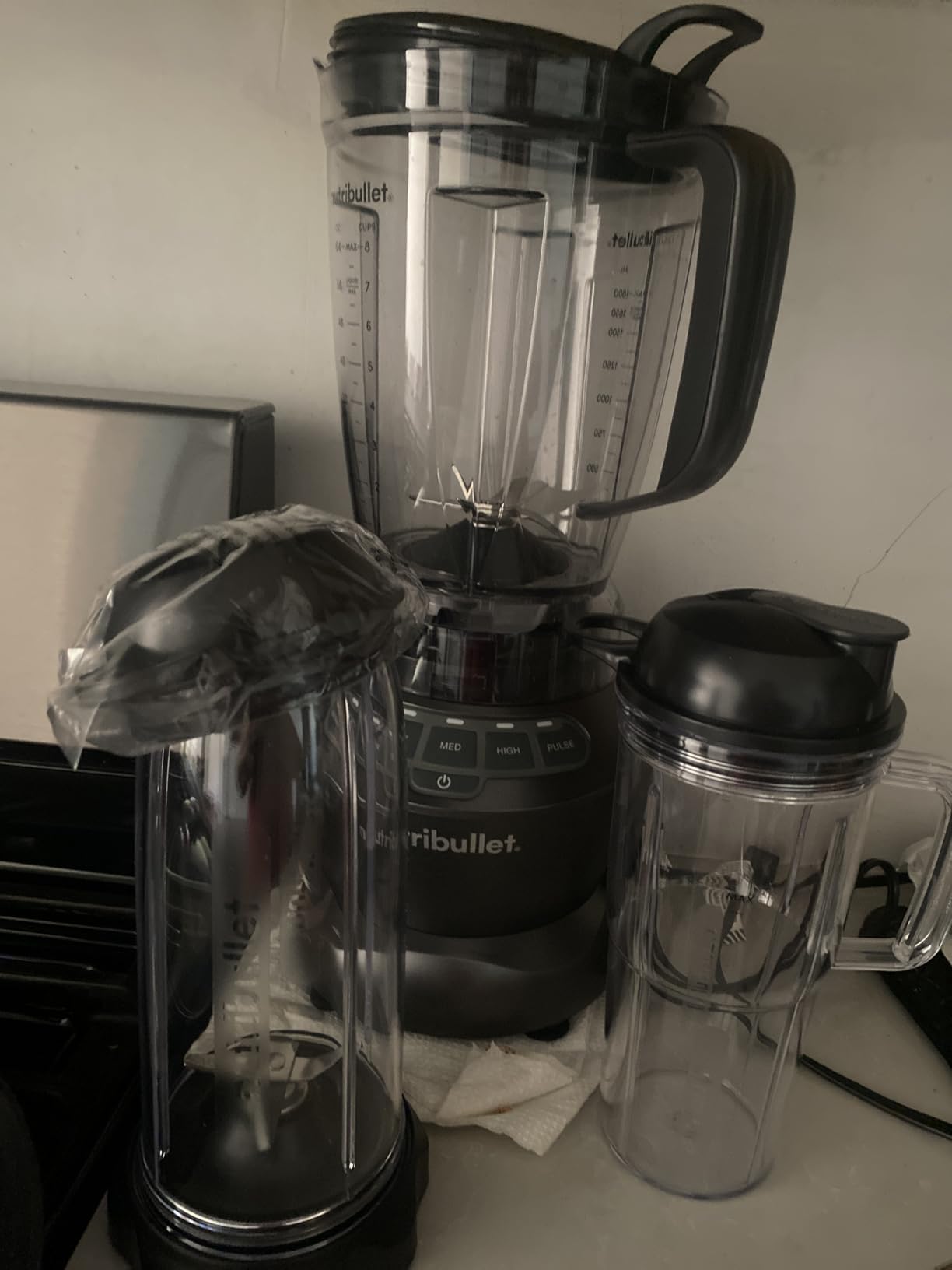 nutribullet Full-Size Blender Combo 1200W – NBF50500 - Dark Gray - Customer Photo 2