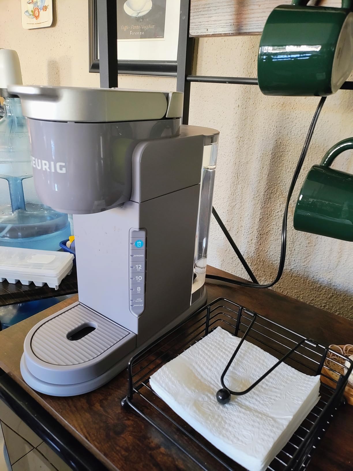 Keurig K-Iced Coffee Maker, Single Serve K-Cup Pod Iced Coffee Maker, With Hot and Cold Coffee Capabilities, Brews Any K-Cup Pod, Gray Customer Review Keurig K-Iced Coffee Maker, Single Serve K-Cup Pod Iced Coffee Maker, With Hot and Cold Coffee Capabilities, Brews Any K-Cup Pod, Gray - Customer Photo 2