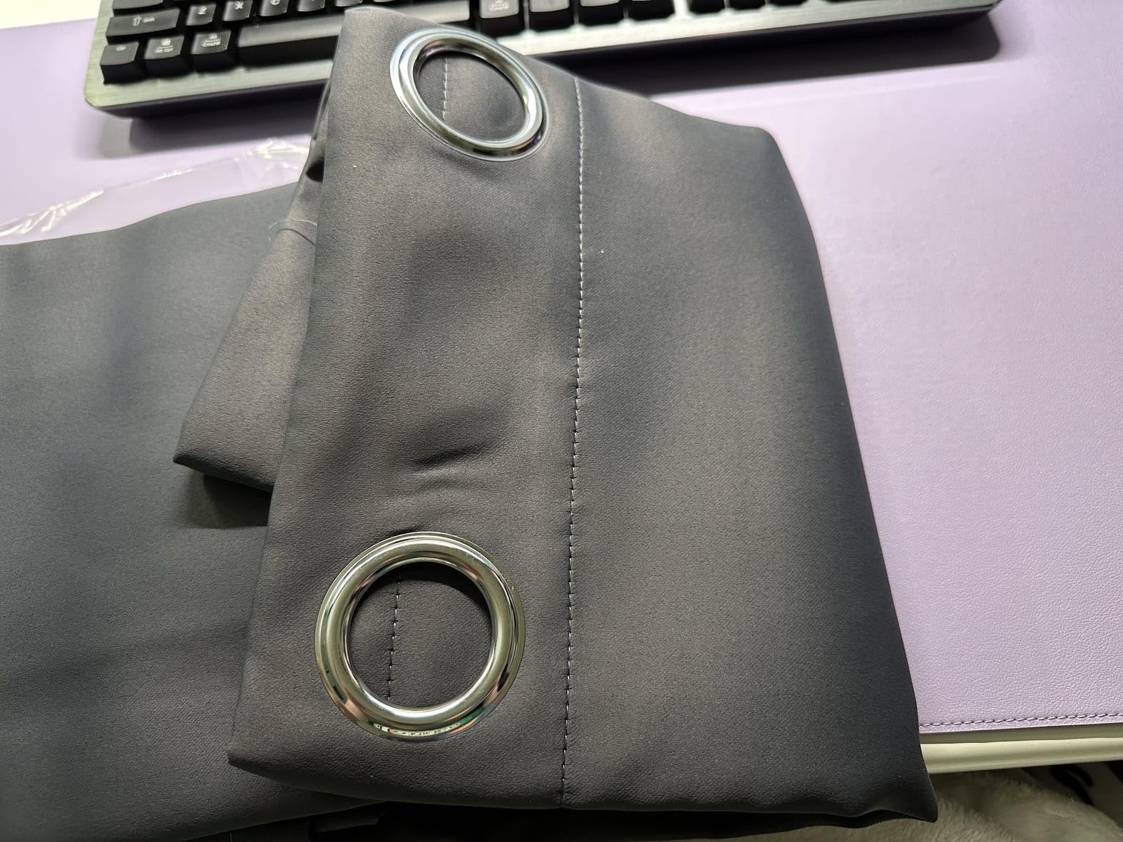 LUX Décor Premium Blackout Curtains 84 Inch Length Long 2 Panels Set - Thermal Insulated Room Darkening Curtains for Bedroom Window - Grommet Drapes - 52