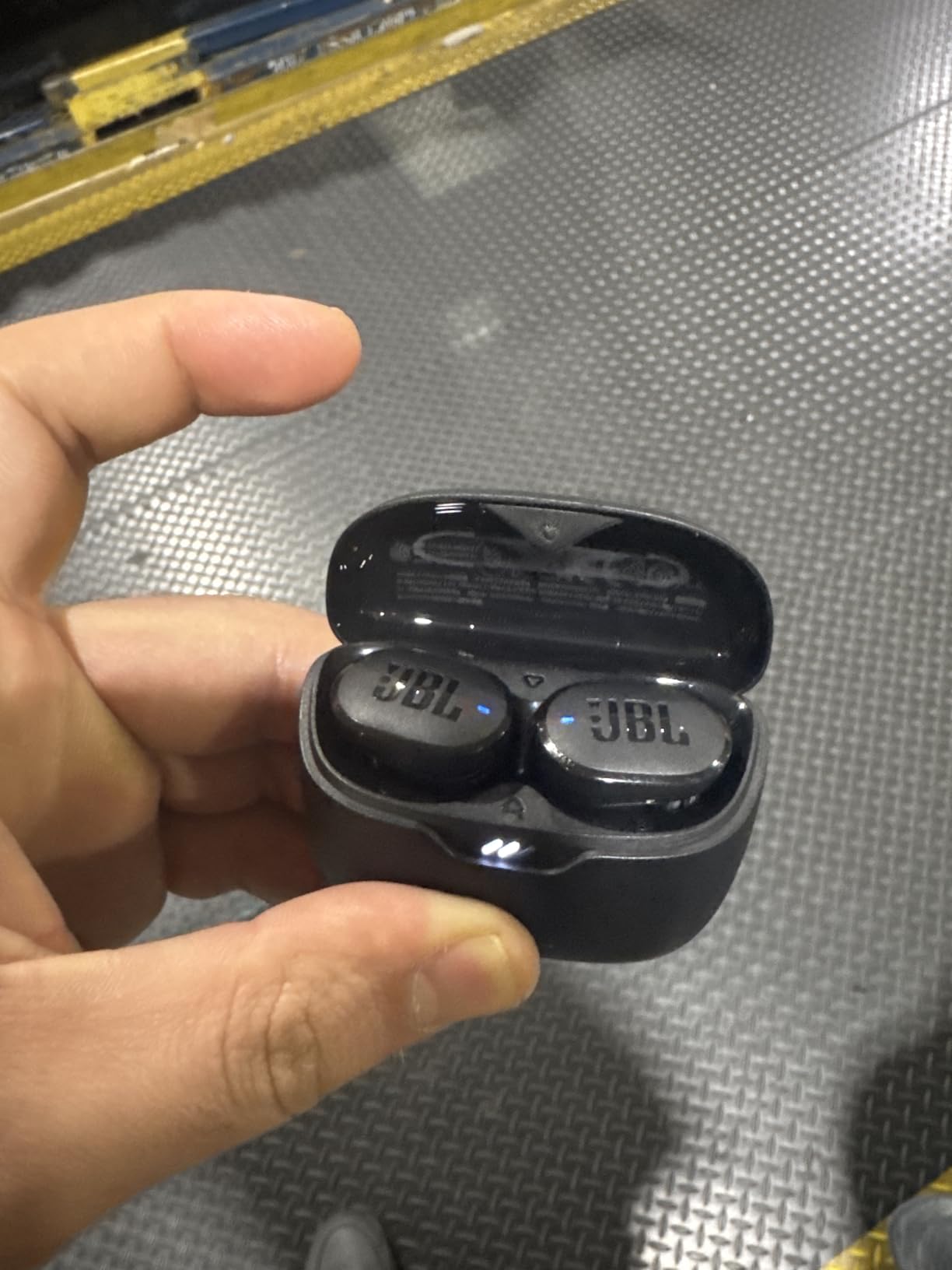 JBL Tune Buds - True wireless Noise Cancelling earbuds, JBL Pure Bass Sound, Bluetooth 5.3, 4-Mic technology for Crisp, Clear Calls, Up to 48 hours of battery life, Water and dust resistant (Black) - Customer Photo 1