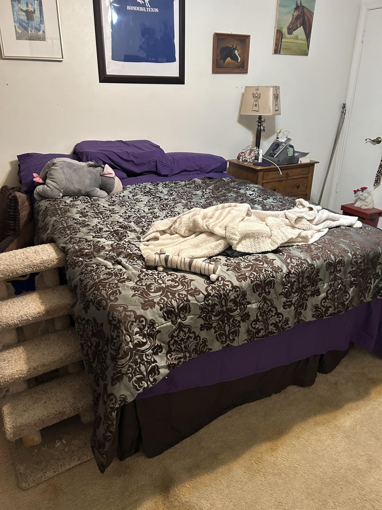 Queen 6 Piece Sheet Set - Comfy Breathable & Cooling - Soft Hotel Luxury Bedding Set with 8-16 Inch Deep Pockets - 1 Flat & 1 Fitted Sheet & 4 Pillowcases - Wrinkle Free & Easy Care - Heathered Tan - Customer Photo 1