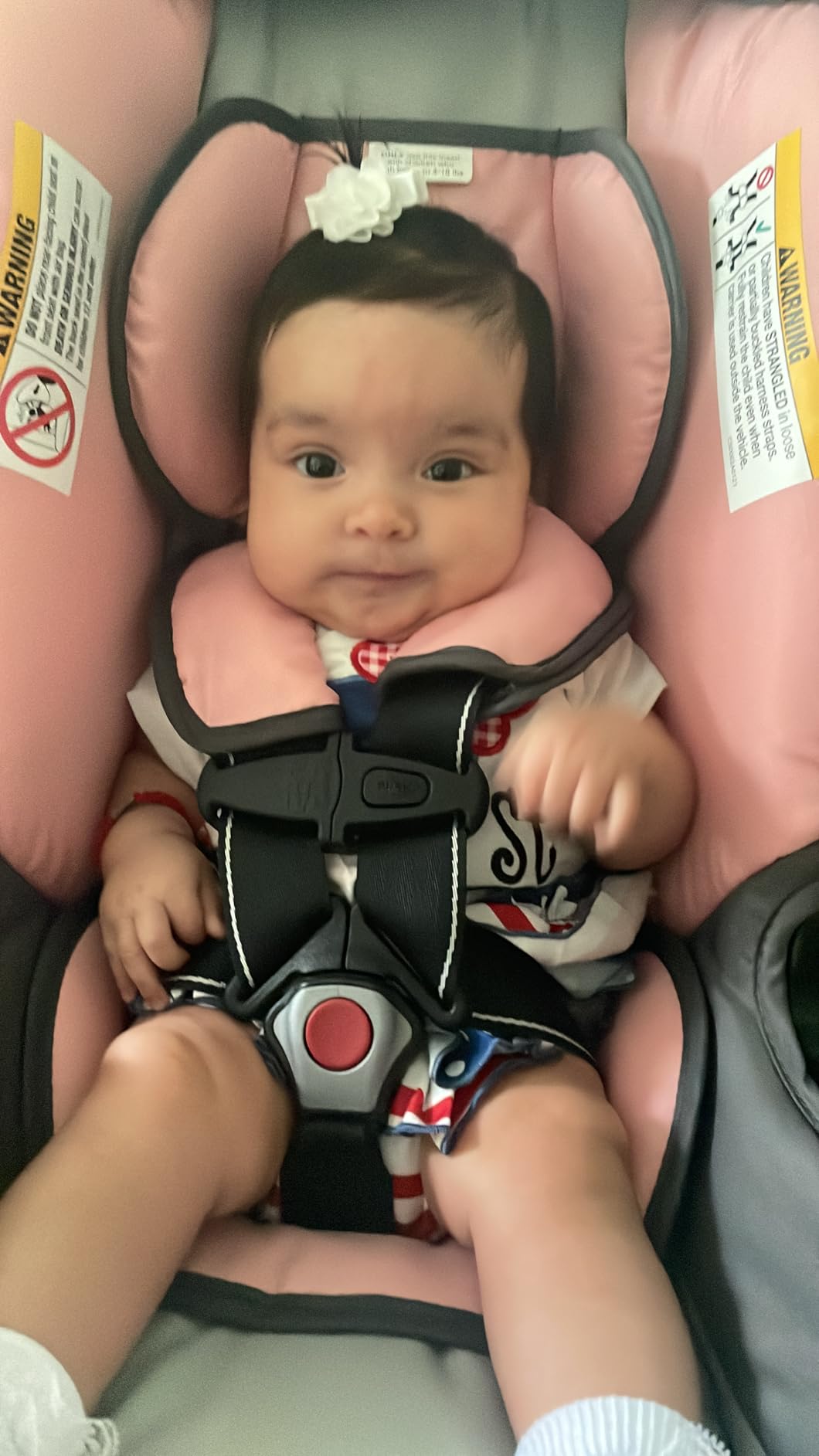 Baby Trend Passport® Switch 6-in-1 Modular Stroller Travel System with EZ-Lift™ PLUS Infant Car Seat, Dash Pink - Customer Photo 4