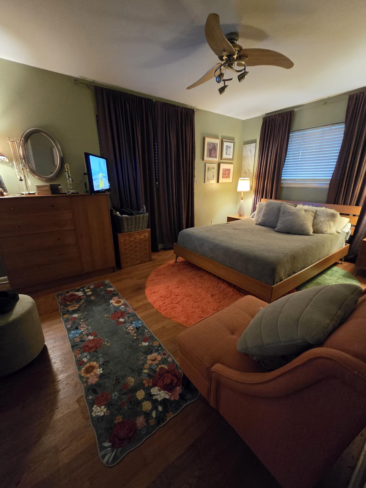 8x10 Fluffy Area Rugs for Living Room,Shag Area Rug for Bedroom,Black Soft Fuzzy Rug Non-Shedding Indoor Plush Carpet for Kids Bedroom Nursery Home Decor - Customer Photo 2