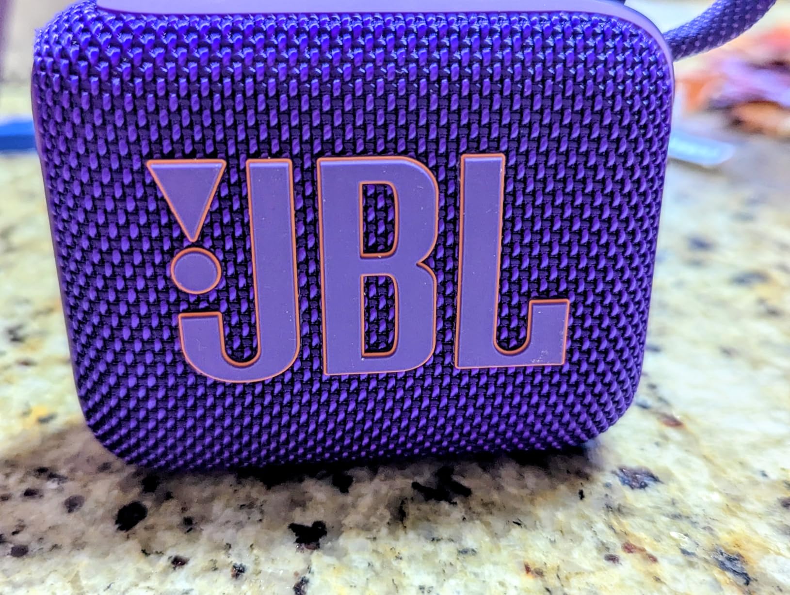 JBL Go 4 - Ultra-Portable, Waterproof and Dustproof Bluetooth Speaker, Big Pro Sound with Punchy bass, 7-Hour Built-in Battery, Made in Part with Recycled Materials (Black) - Customer Photo 2