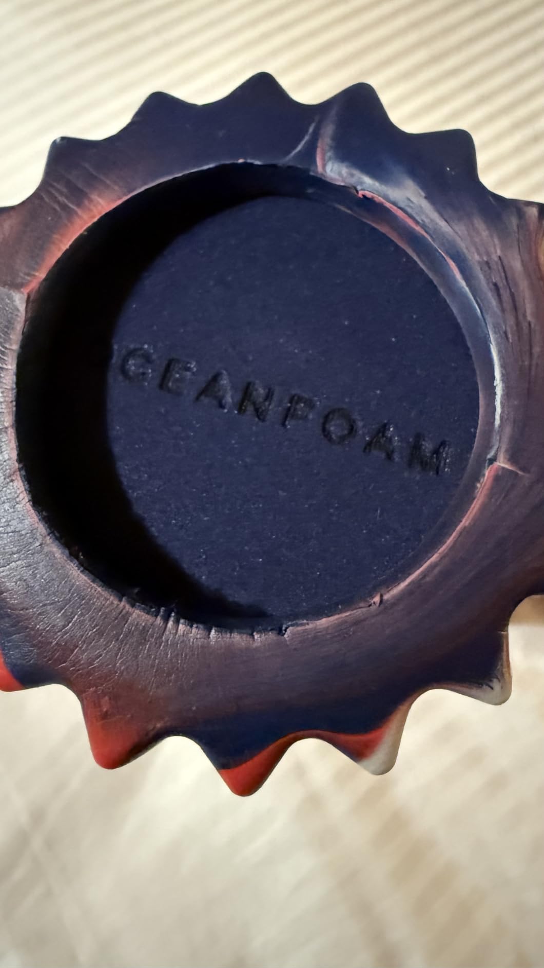 Oceanfoam Ripple Travel Foam Roller (11