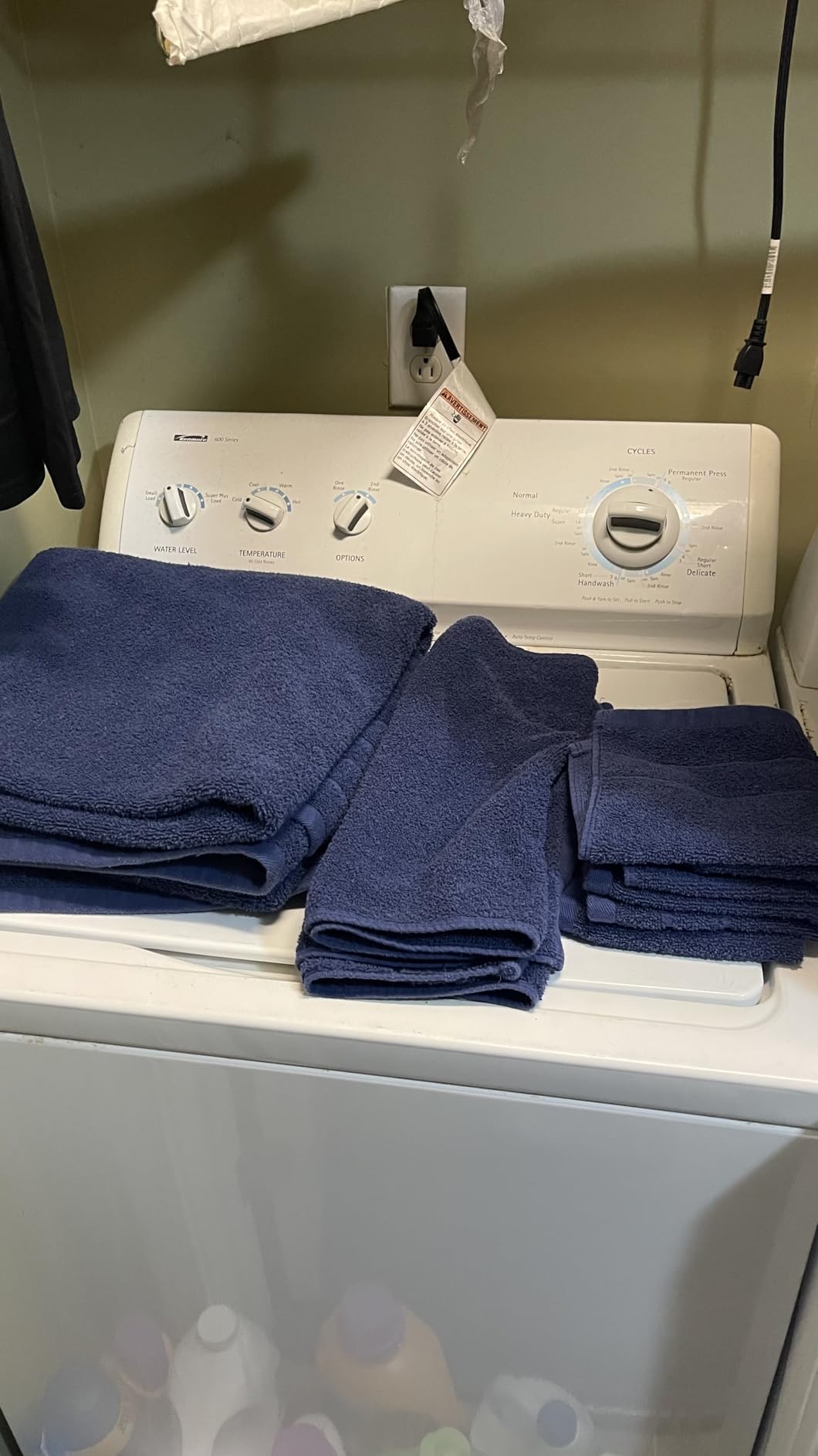 Casa Platino 100% Cotton 8 Piece Bath Towel Set - Ring Spun, Quick Dry, Super Soft & Highly Absorbent - 2 Bath, 4 Washcloths, 2 Bathroom Hand Towels - Hotel Quality Bathroom Towel Set - Ultimate Grey - Customer Photo 1