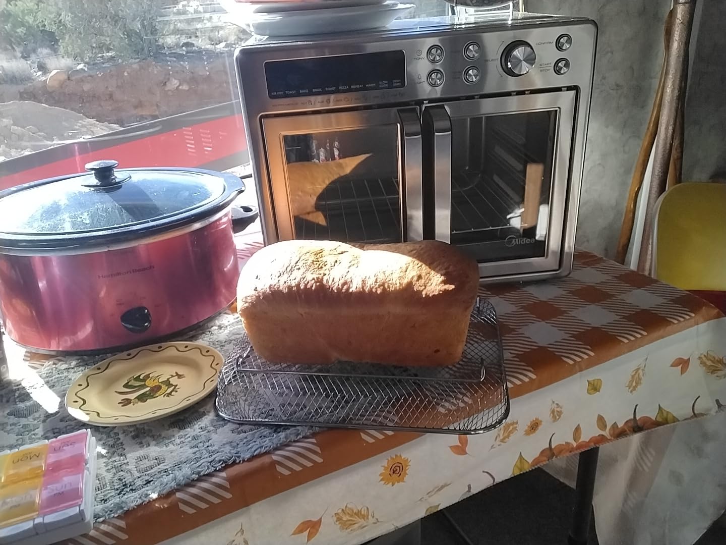 Midea Flexify French Door Toaster Oven Air Fryer Combo, 26.4 QT, Extra Large Air Fryer Countertop Oven 10-in-1 Combo, 25% Faster Cooking and 90% Less Oil, Stainless Steel - Customer Photo 1