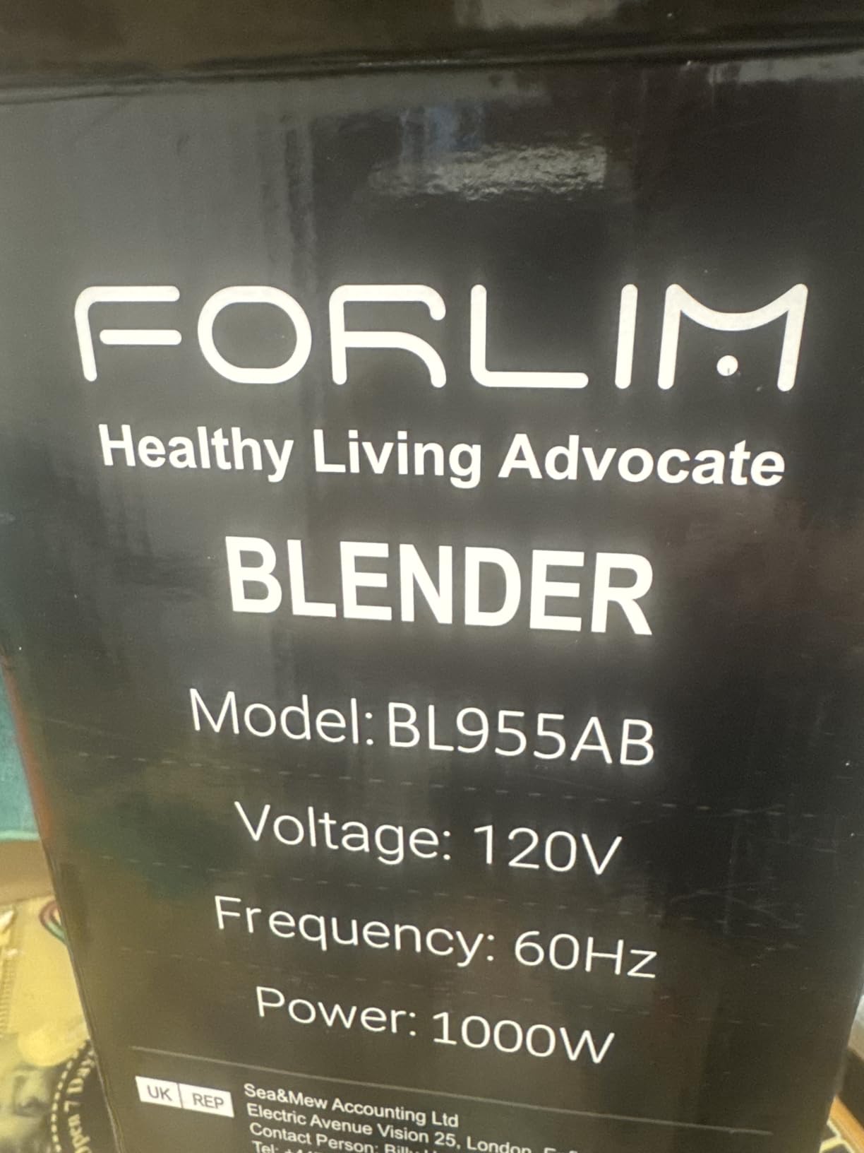 Sangcon 1000W Blender for Smoothies, Blenders for Kitchen with (3) Cups (2) Spout Covers (1) Storage Cap (1) To-Go Cap, Portable Blender for Shakes and Smoothies, Ice Crushing, Frozen Drinks, Spices - Customer Photo 2