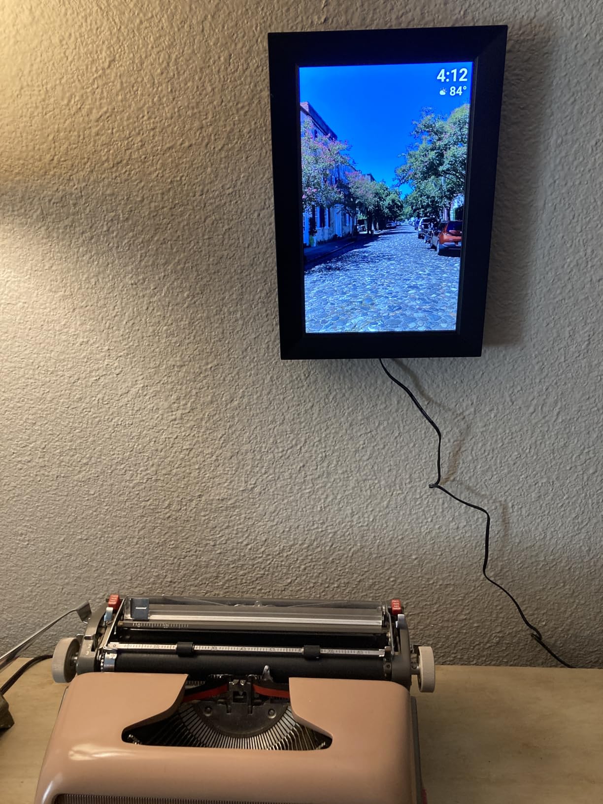 Frameo 10.1 Inch WiFi Digital Picture Frame, Smart Cloud Electronic Photo Frame with HD IPS Touch Screen Slideshow 32GB Memory Auto-Rotate Wall Mount, Share Photos/Videos from Phone by Frameo App Customer Review Frameo 10.1 Inch WiFi Digital Picture Frame, Smart Cloud Electronic Photo Frame with HD IPS Touch Screen Slideshow 32GB Memory Auto-Rotate Wall Mount, Share Photos/Videos from Phone by Frameo App - Customer Photo 1