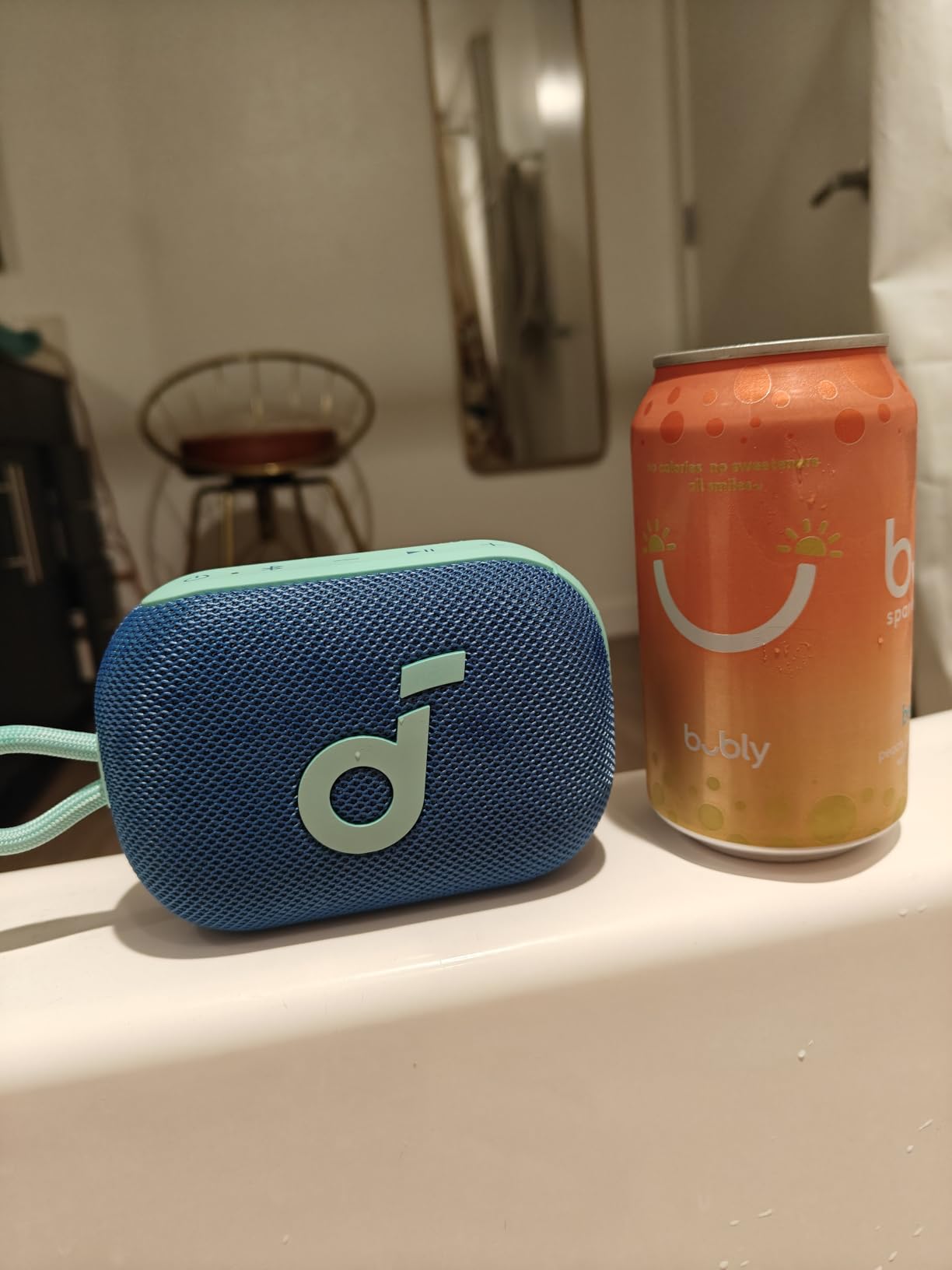 Soundcore Select 4 Go Bluetooth Shower Speaker by Anker, IP67 Waterproof/Dustproof, Ultra-Portable Speaker, Wireless, 20H Playtime, Floatable, Powerful Sound, Electronics for Outdoors/Home/Travel - Customer Photo 2