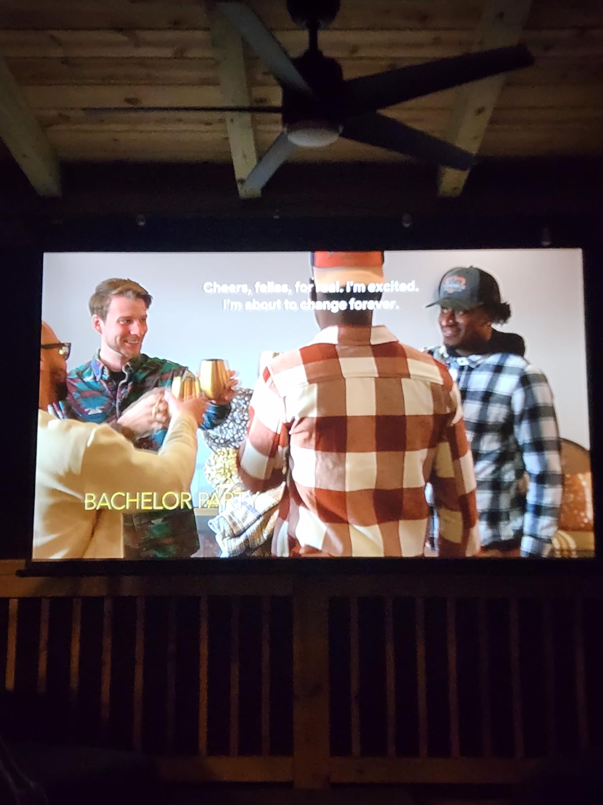 Yaber K3 Projector 1600 ANSI Smart Projector with Google TV, 30W Speaker Sound by JBL, Dolby Audio, Home/Outdoor Movie Projector with WiFi6 and Bluetooth, Auto Screen Adaptation,Netflix 7000+app - Customer Photo 1