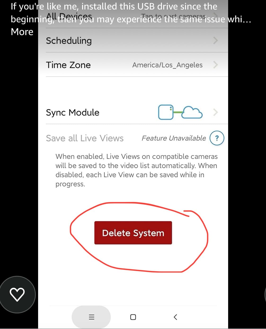 Blink Outdoor 4 – Wireless smart security camera, two-year battery life, 1080p HD day and infrared night live view, two-way talk. Sync Module Core included – 2 camera system - Customer Photo 2