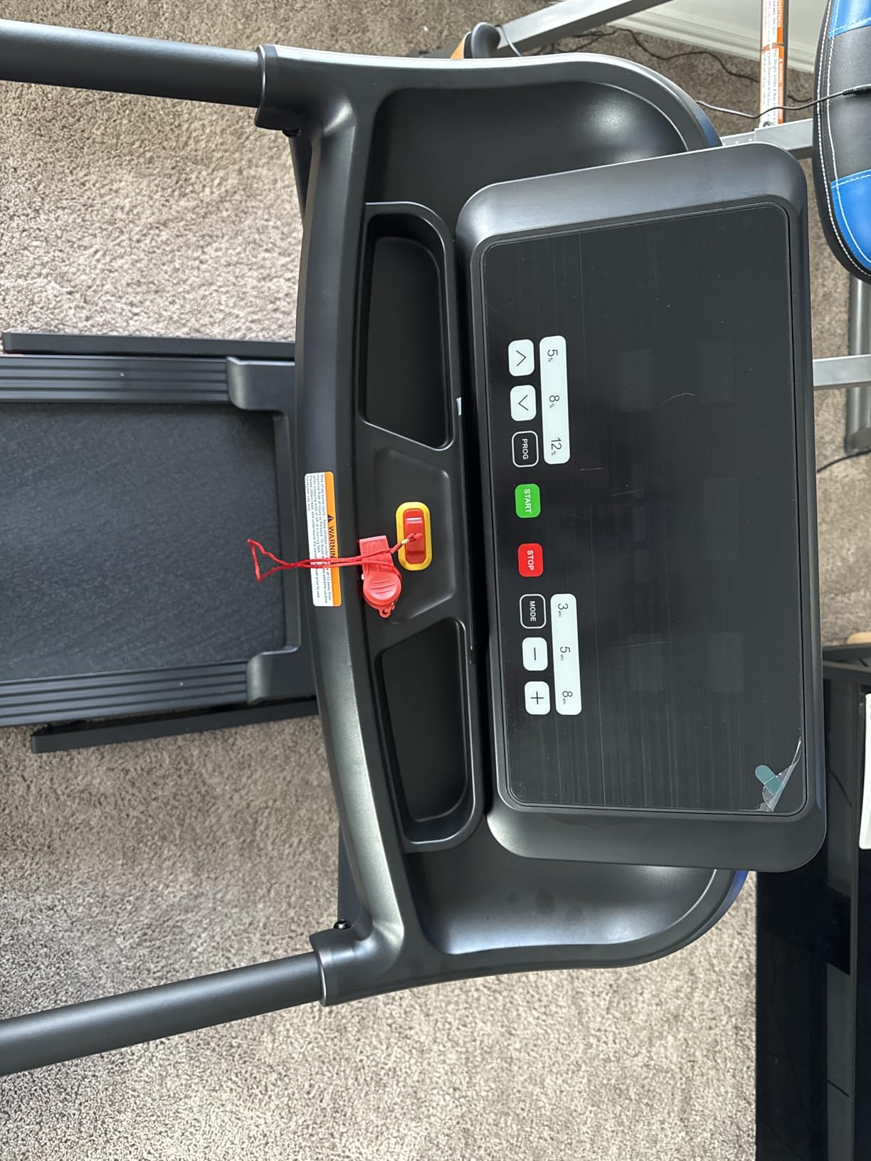 THERUN Incline Treadmill for Running and Walking, 300 lbs Weight Capacity, Wide Belt, 3.0 HP, 18