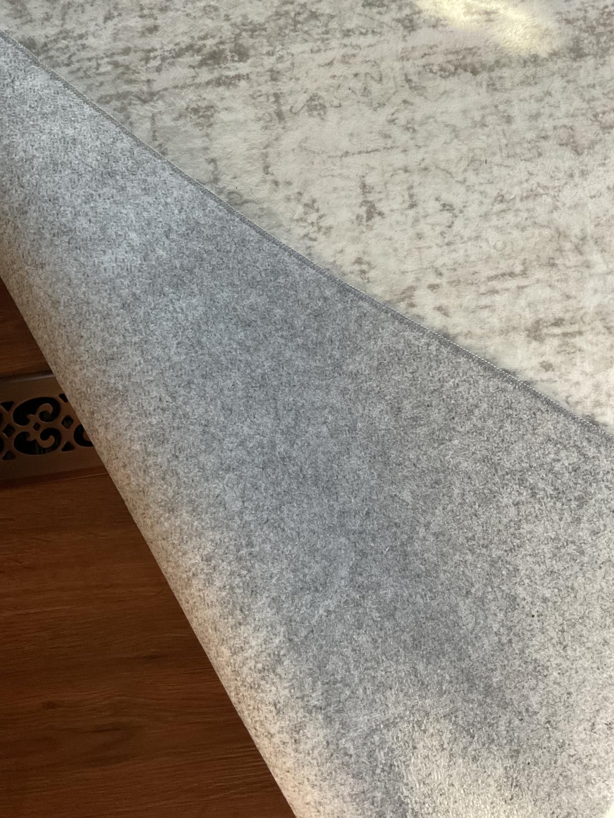 Washable Rugs 8x10 Area Rugs for Living Room,Ultra Soft Faux Wool Retro Rugs for Bedroom,Dining Room,Non Slip&Non-Shedding Low Pile Vintage Print Rug Indoor Large Carpets for Home Office Decor - Customer Photo 1