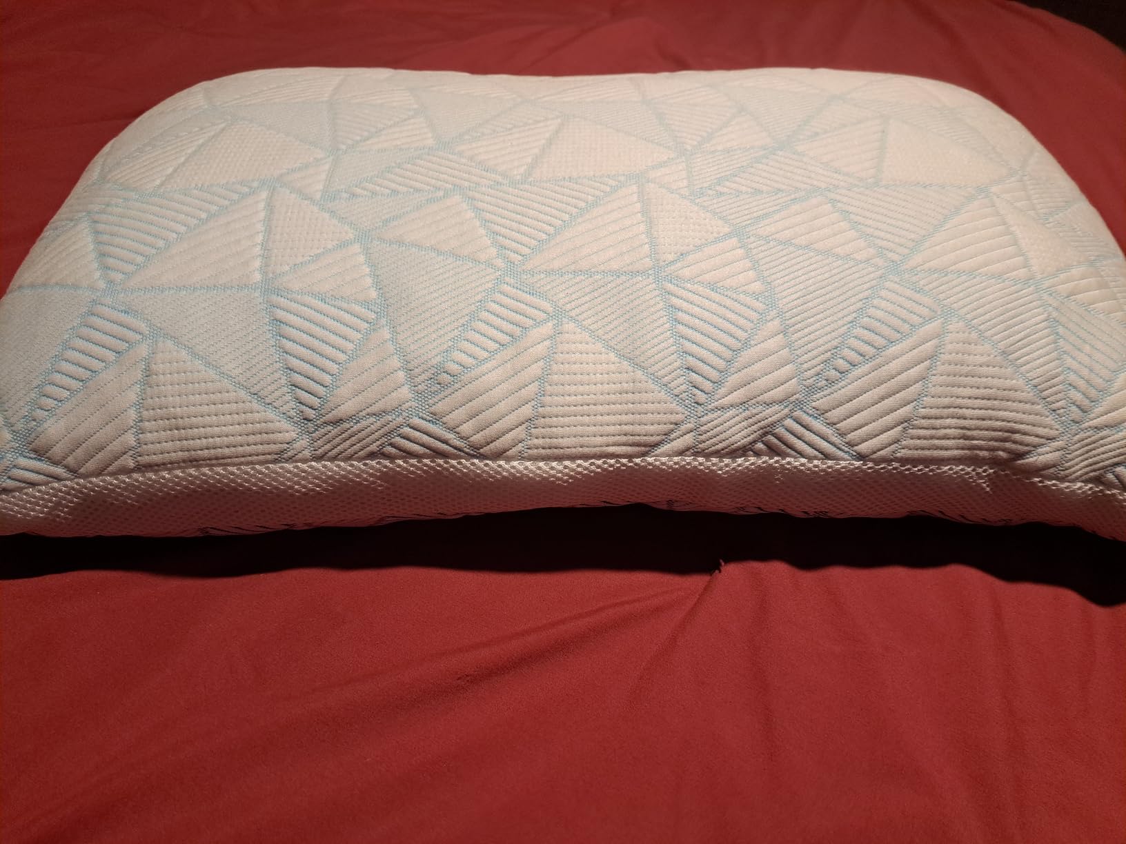 Shredded Memory Foam Cooling Soft Bamboo Viscose Pillows Queen Size Set of 2, Adjustable Hypoallergenic Hotel Quality Bed Pillows for Back, Stomach and Side Sleeper, Oeko-TEX Certified - Customer Photo 2