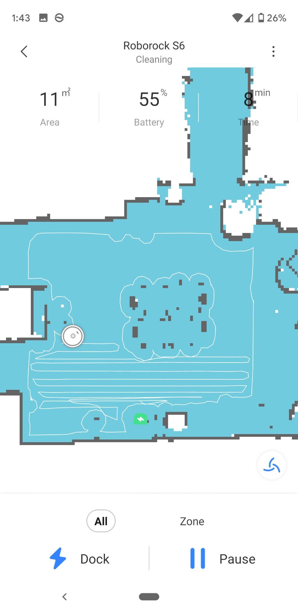 roborock Q10 S5+ Robot Vacuum and Mop, 10,000Pa Suction, Upgraded from Q8 max+, 70 Days Self-Emptying, Obstacle Avoidance, Sonic Mopping, Dual Anti-Tangle Design, Auto Mop Lifting, Ideal for Pet Hair - Customer Photo 2