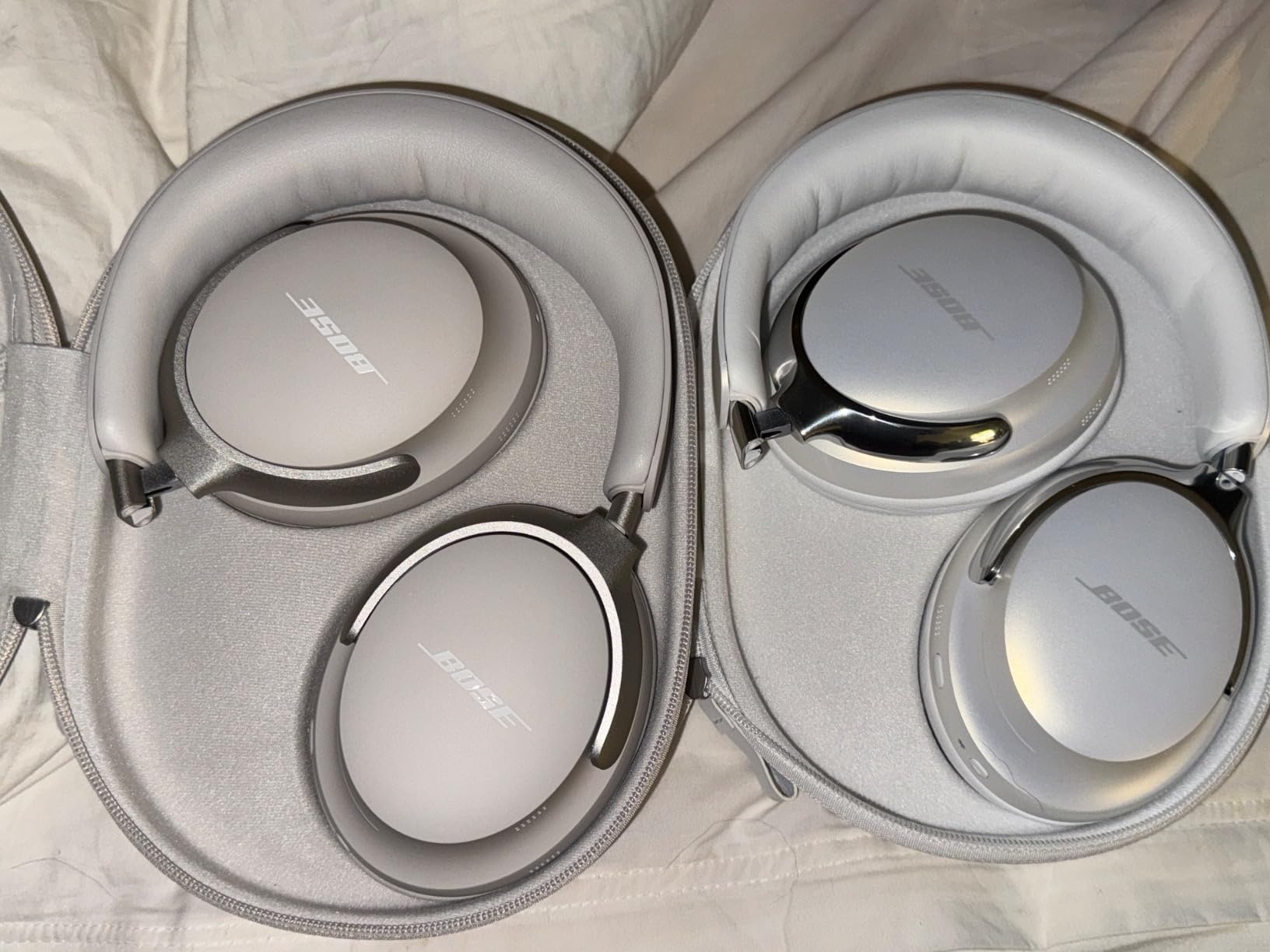 Bose QuietComfort Ultra Bluetooth Headphones, Wireless Headphones with Spatial Audio, Over Ear Noise Cancelling with Mic, Up to 24 Hours of Playtime, Deep Plum - Limited Edition Color - Customer Photo 3