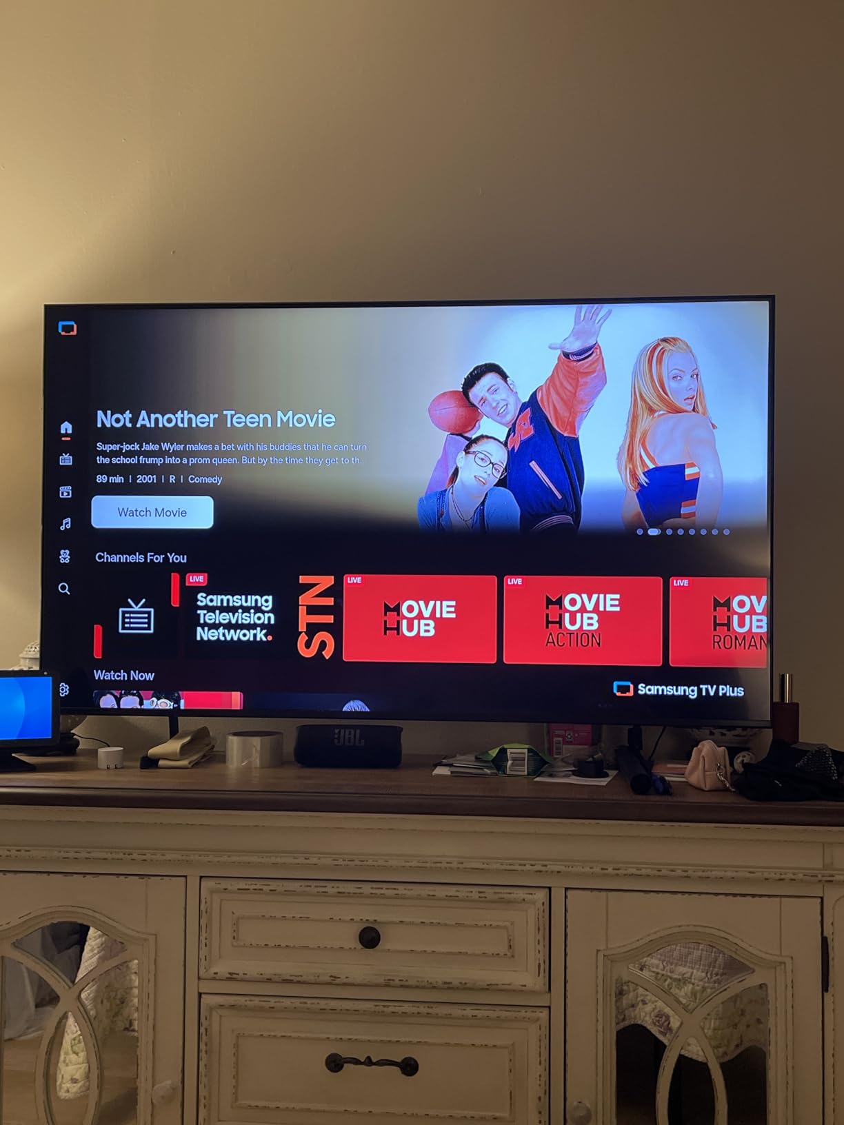 Samsung 75-Inch Class QLED Q7F Series Samsung Vision AI Smart TV (2025 Model, 75Q7F) Quantum HDR, Object Tracking Sound Lite, Q4 AI Gen1 Processor, 4K upscaling, Gaming Hub, Alexa Built-in Customer Review Samsung 75-Inch Class QLED Q7F Series Samsung Vision AI Smart TV (2025 Model, 75Q7F) Quantum HDR, Object Tracking Sound Lite, Q4 AI Gen1 Processor, 4K upscaling, Gaming Hub, Alexa Built-in - Customer Photo 2