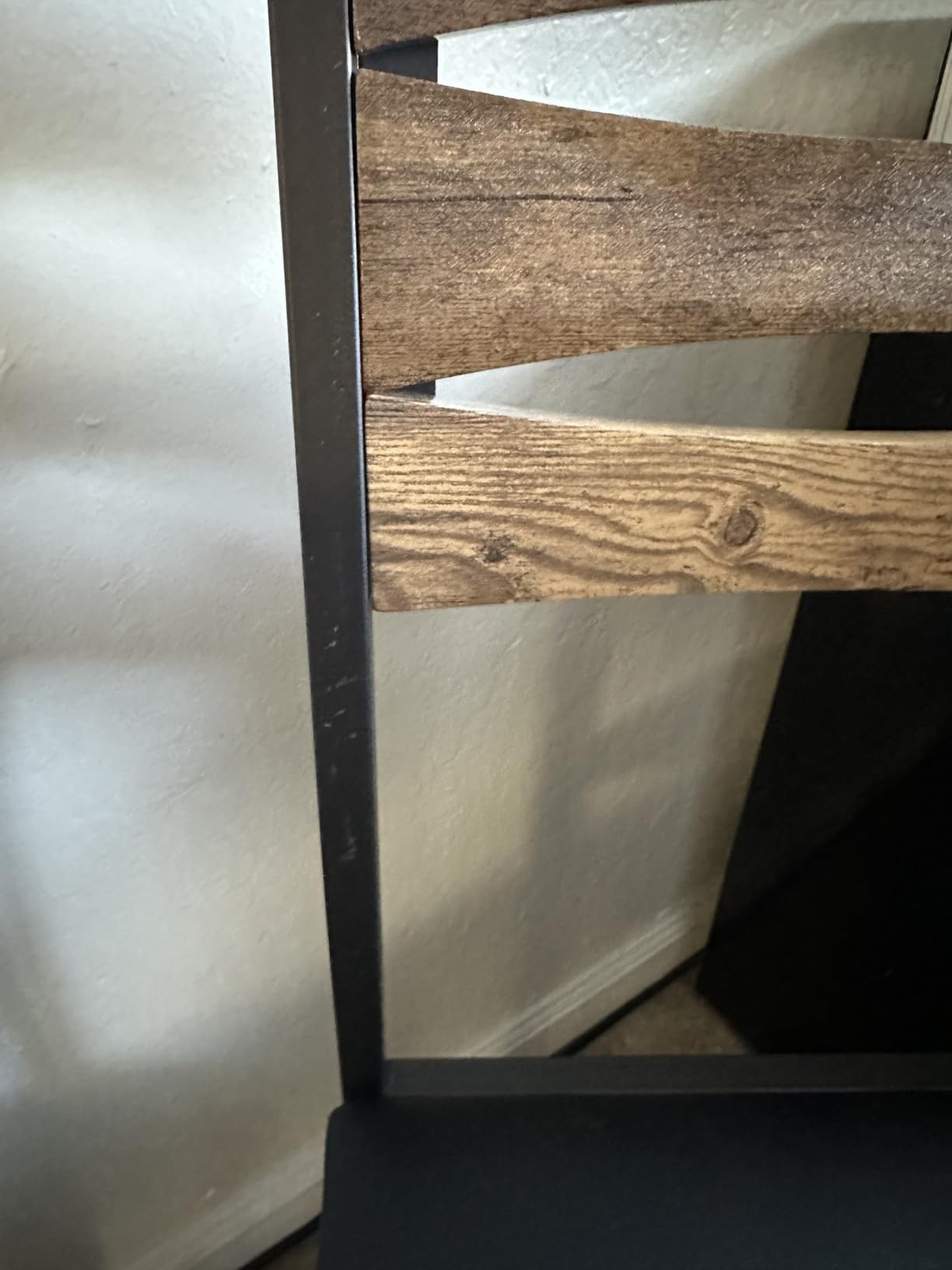 GarveeHome Dining Table Set for 2, Dining Table and Chairs Set of 2, 3 Piece Dining Table Set with Spiral Table Legs for Small Spaces Kitchen Apartment, Wash Grey - Customer Photo 3