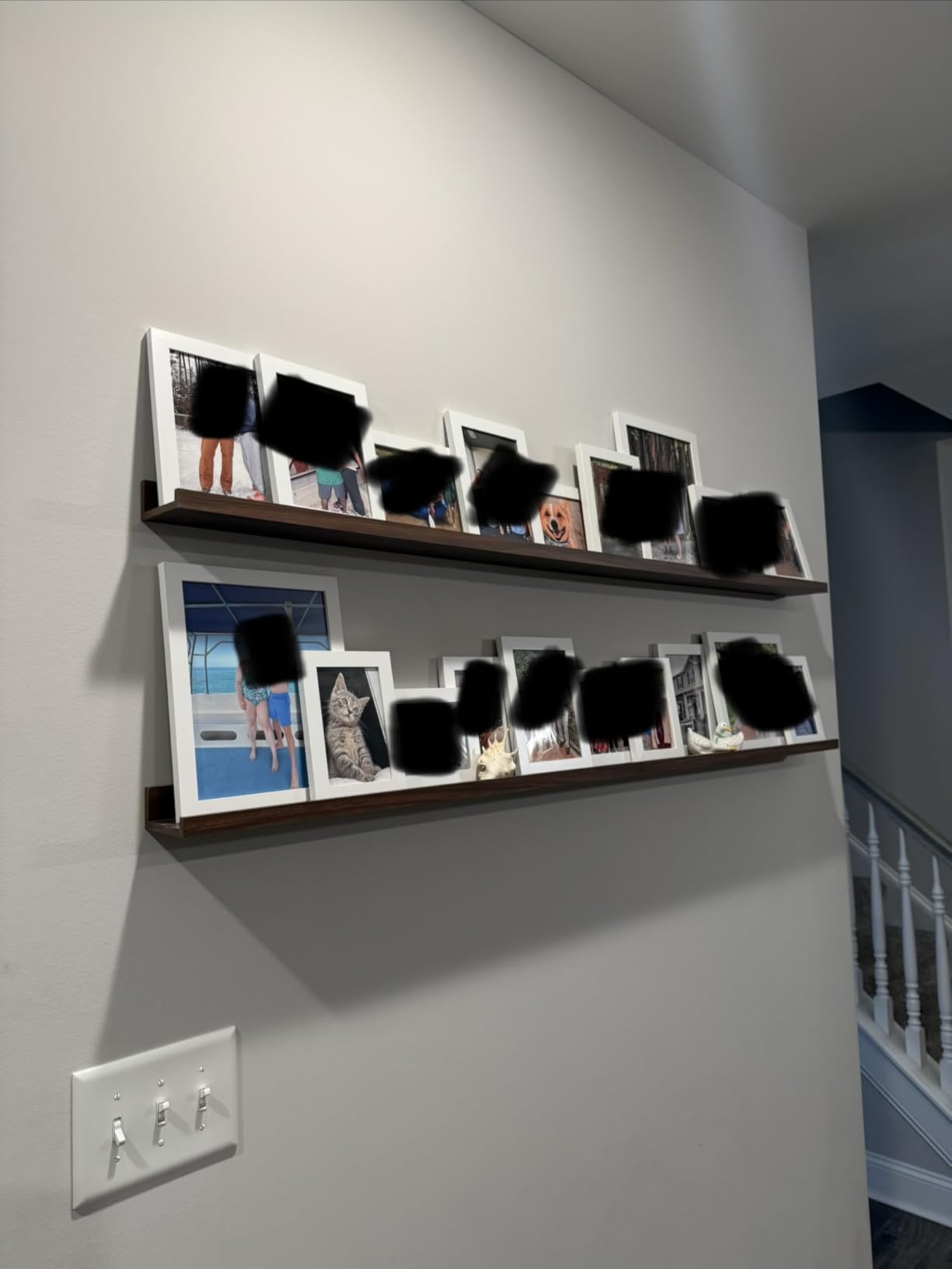 Vittanly 15 Pack Picture Frames Collage Wall Decor for Mounting or Tabletop Display, Gallery Frame Set for Family, Multi Sizes Including 3pcs 8x10, 6pcs 5x7, 6pcs 4x6, Black Customer Review Vittanly 15 Pack Picture Frames Collage Wall Decor for Mounting or Tabletop Display, Gallery Frame Set for Family, Multi Sizes Including 3pcs 8x10, 6pcs 5x7, 6pcs 4x6, Black - Customer Photo 2