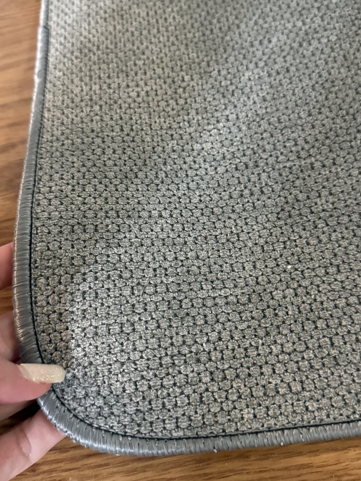 Bath Mat,Ultra Thin Bathroom Rugs,Rubber Bath Mats for Bathroom,No Slip Bath Rugs,Quick Dry,Machine Washable,Low Pile,Absorbent,Shower Outside,Sink,Home Decor Accessories.Brown,1'5