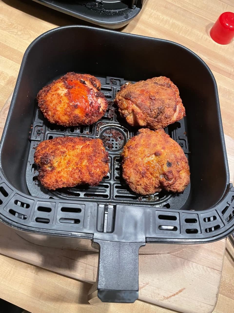 Instant Pot 4Qt VORTEX 6-in-1 Mini Air Fryer, Custom Program Options, Air Fry, Broil, Roast, Dehydrate, Bake, Reheat, Black, 4 Quarts - Customer Photo 1