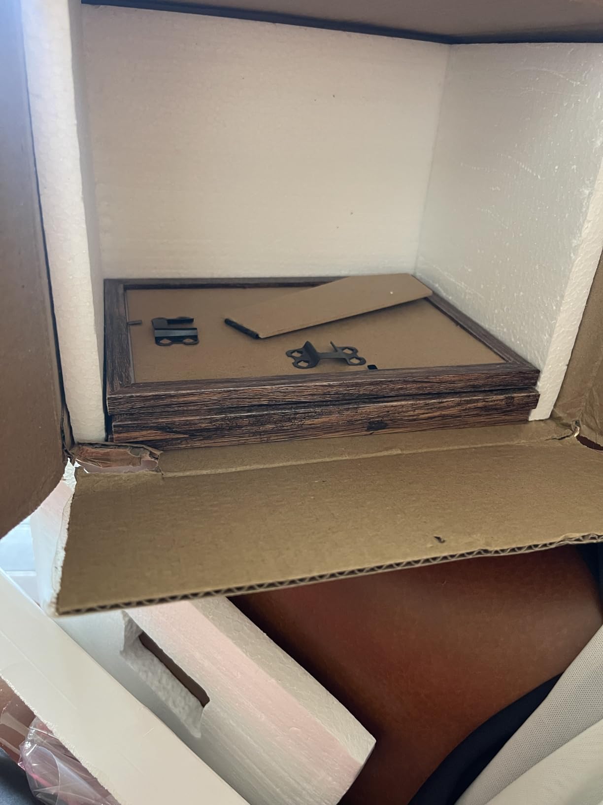 PHAREGE 5x7 Picture Frame Bulk Black, Set of 18 MDF Wood Grain Frame for Display 5 by 7 Family Wedding Photos on Tabletop or Wall Customer Review PHAREGE 5x7 Picture Frame Bulk Black, Set of 18 MDF Wood Grain Frame for Display 5 by 7 Family Wedding Photos on Tabletop or Wall - Customer Photo 2